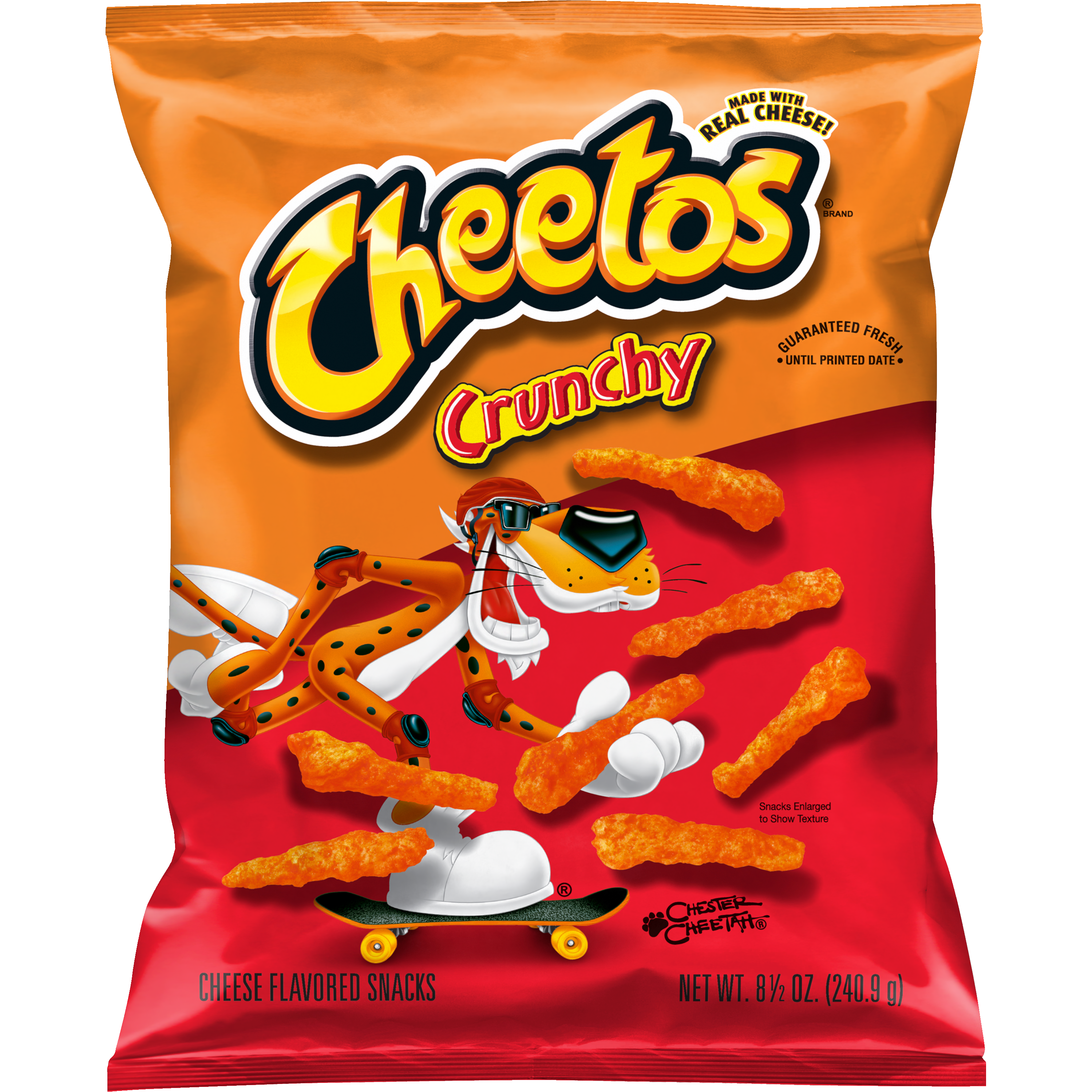 Cheetos, Crunchy, Cheese Flavored Snacks