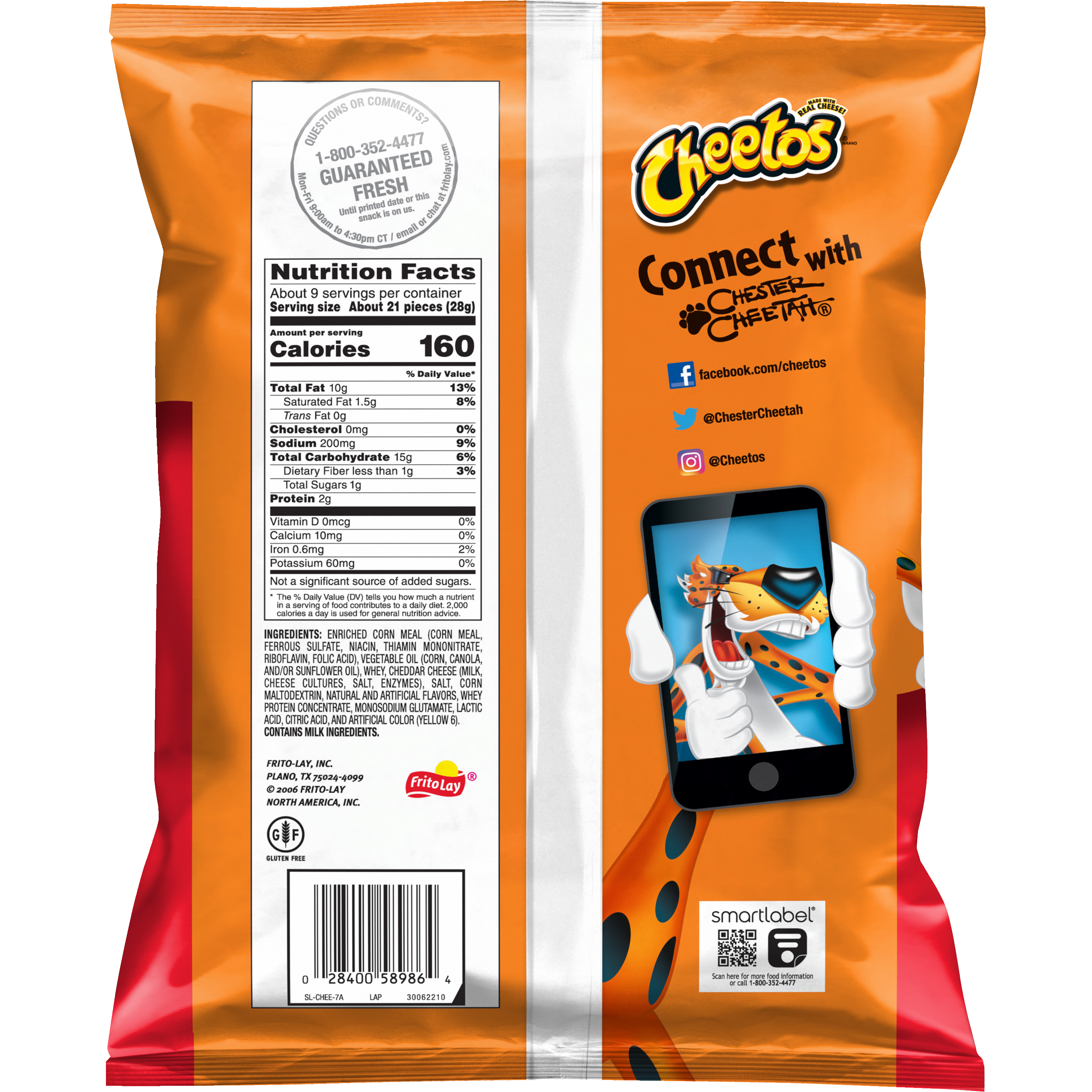Cheetos, Crunchy, Cheese Flavored Snacks thumbnail
