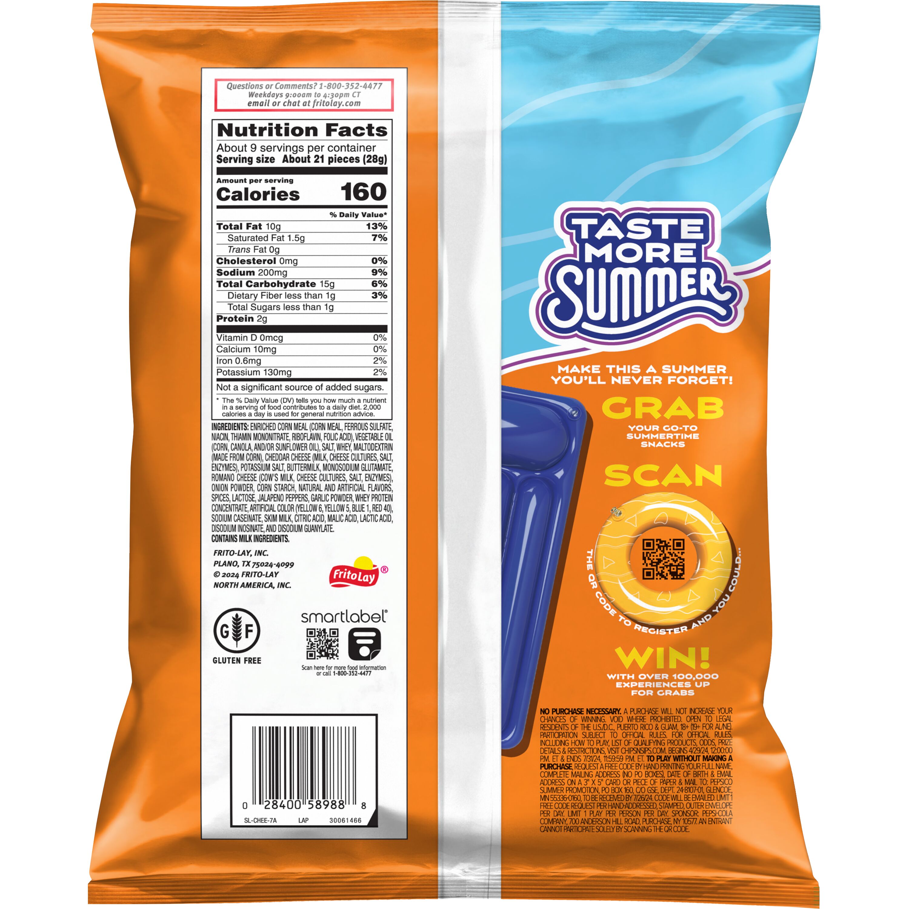 Cheetos, Crunchy, Cheddar Jalapeno Flavored, Cheese Flavored Snacks thumbnail