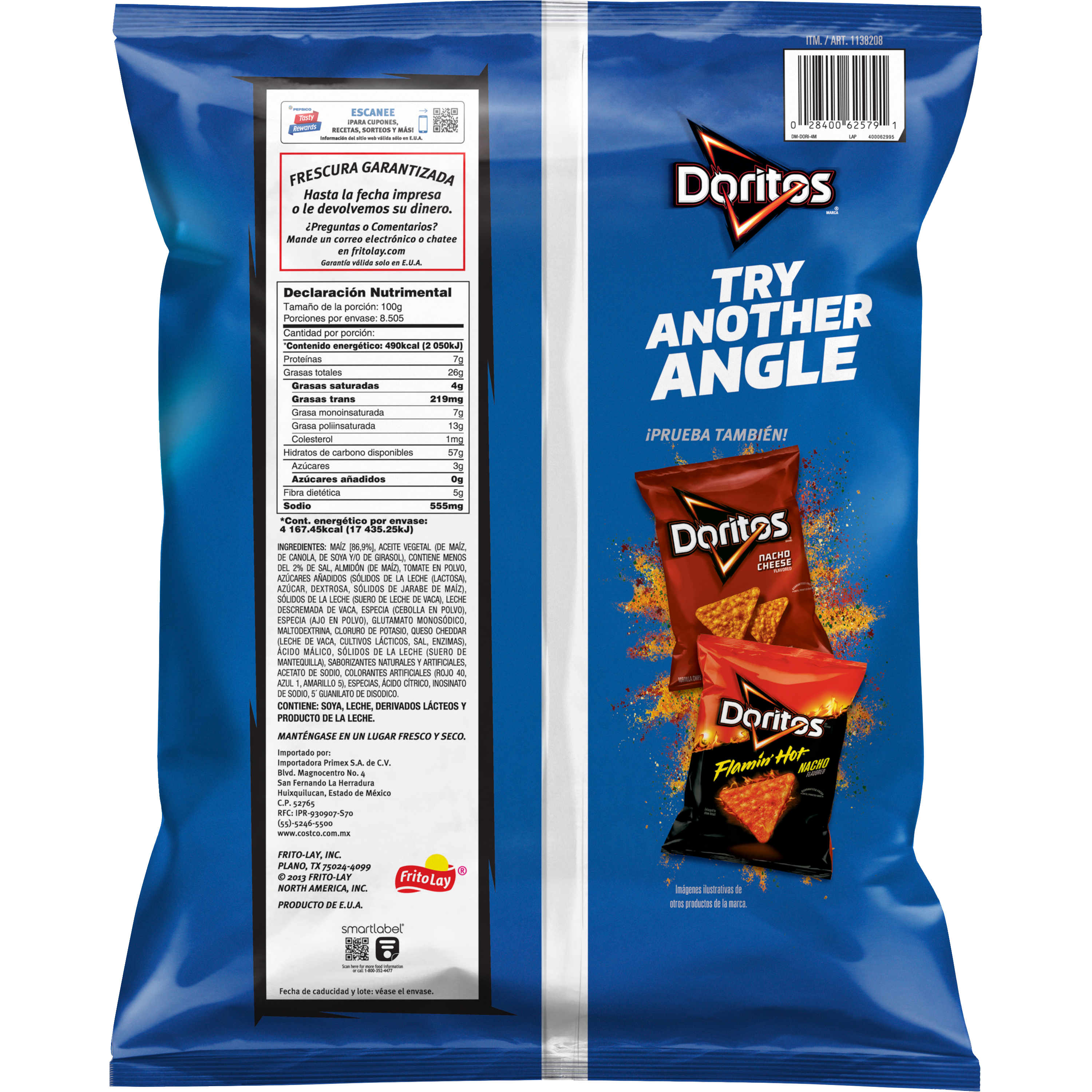 Doritos, Cool Ranch Flavored, Tortilla Chips thumbnail