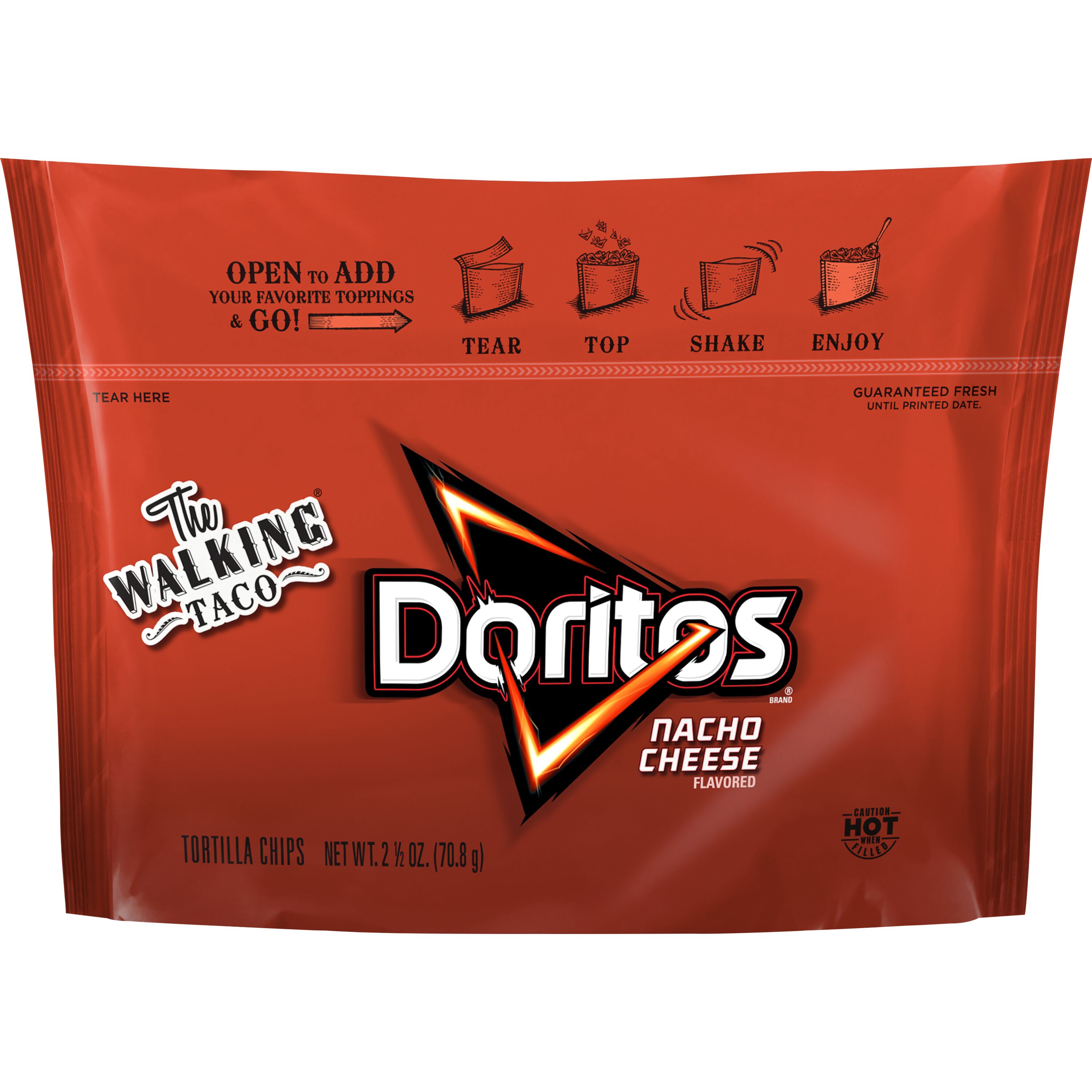 Doritos, The Walking Taco, Nacho Cheese Flavored, Tortilla Chips