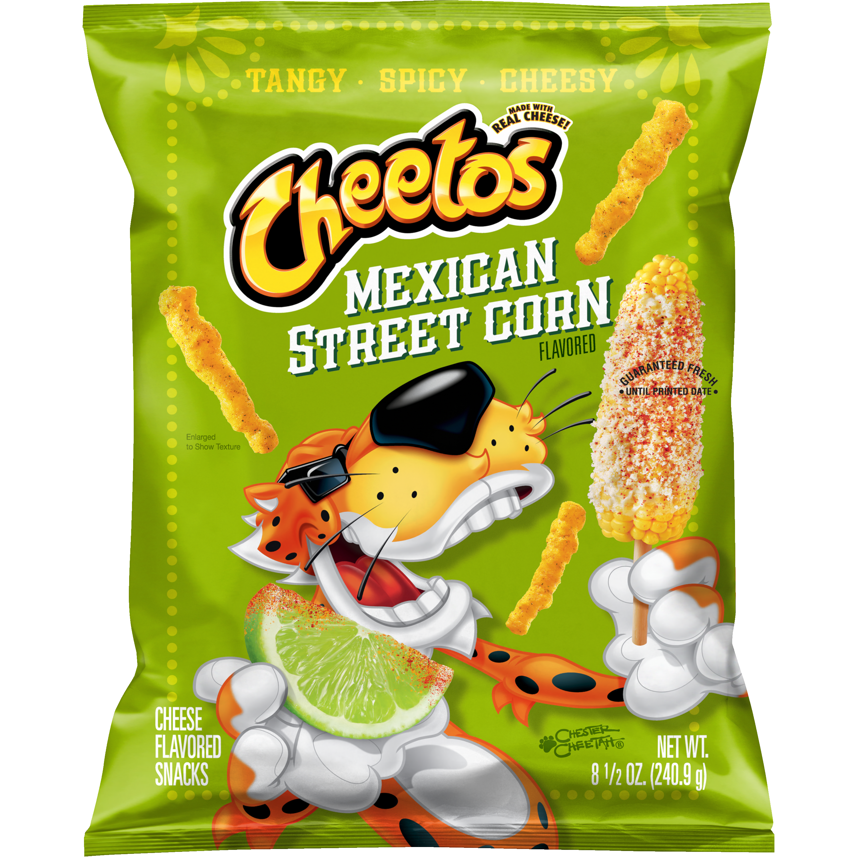 Cheetos, Mexican Street Corn Flavored, Cheese Flavored Snacks