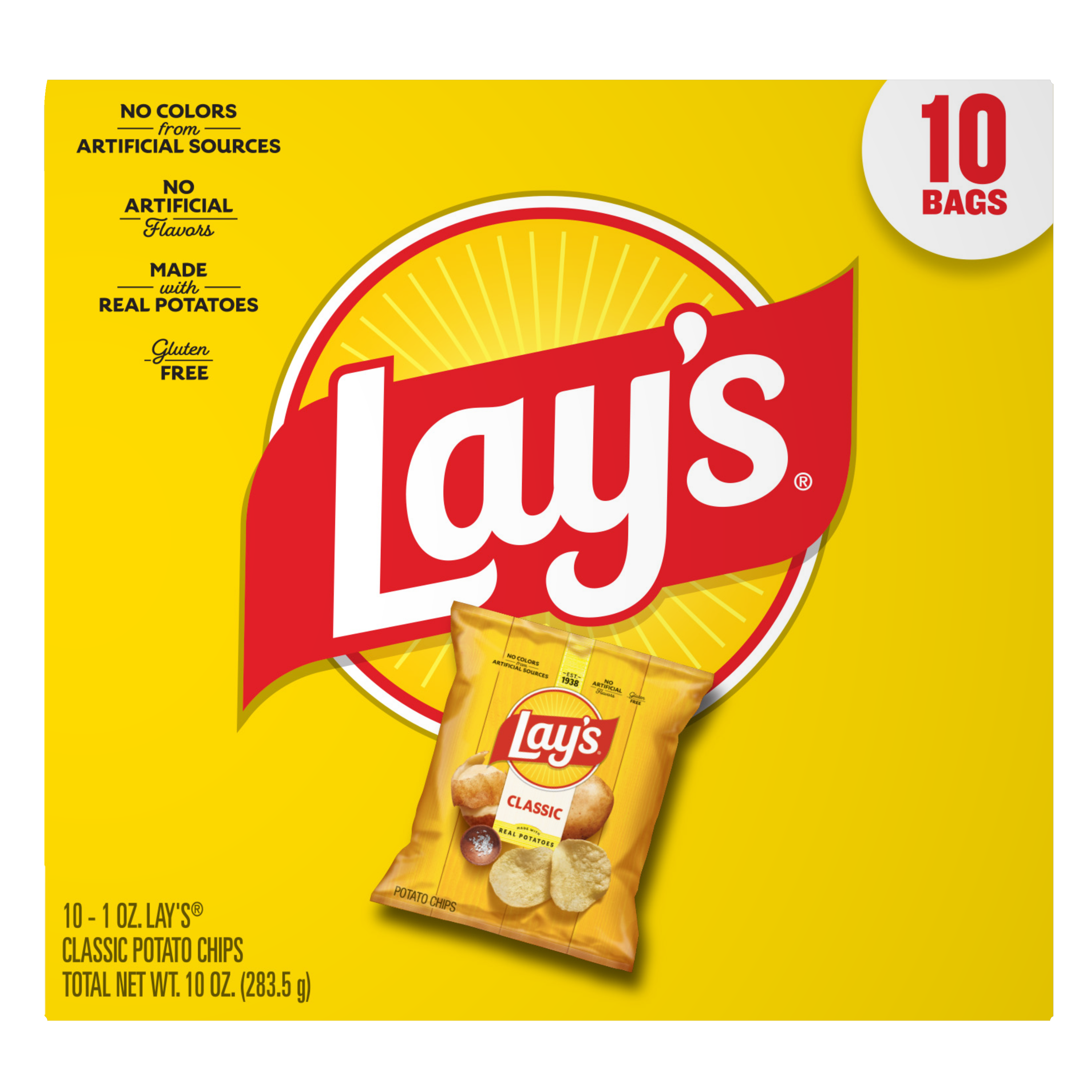 Lay's, Classic, Potato Chips thumbnail