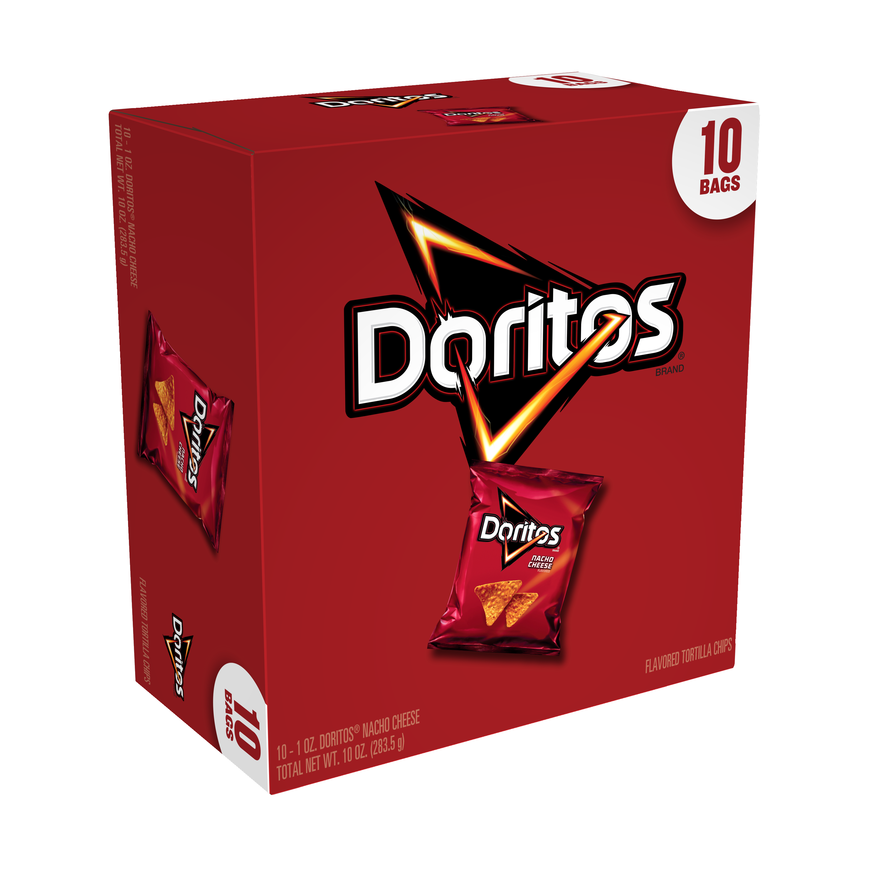 Doritos, Nacho Cheese Flavored, Tortilla Chips thumbnail