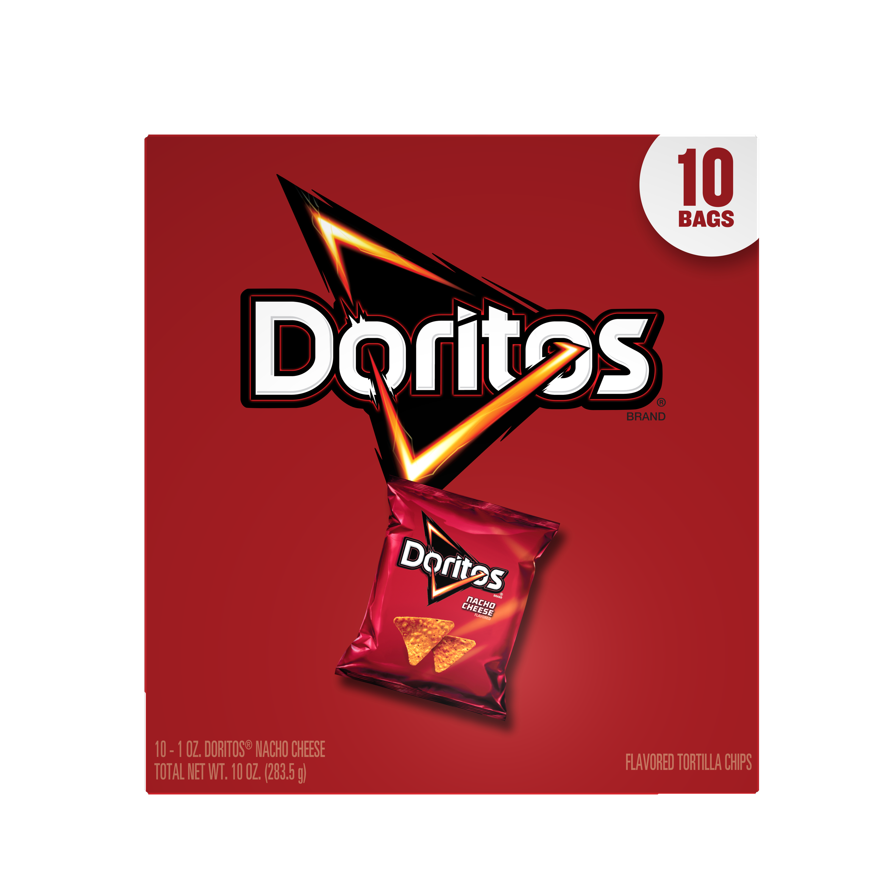 Doritos, Nacho Cheese Flavored, Tortilla Chips thumbnail