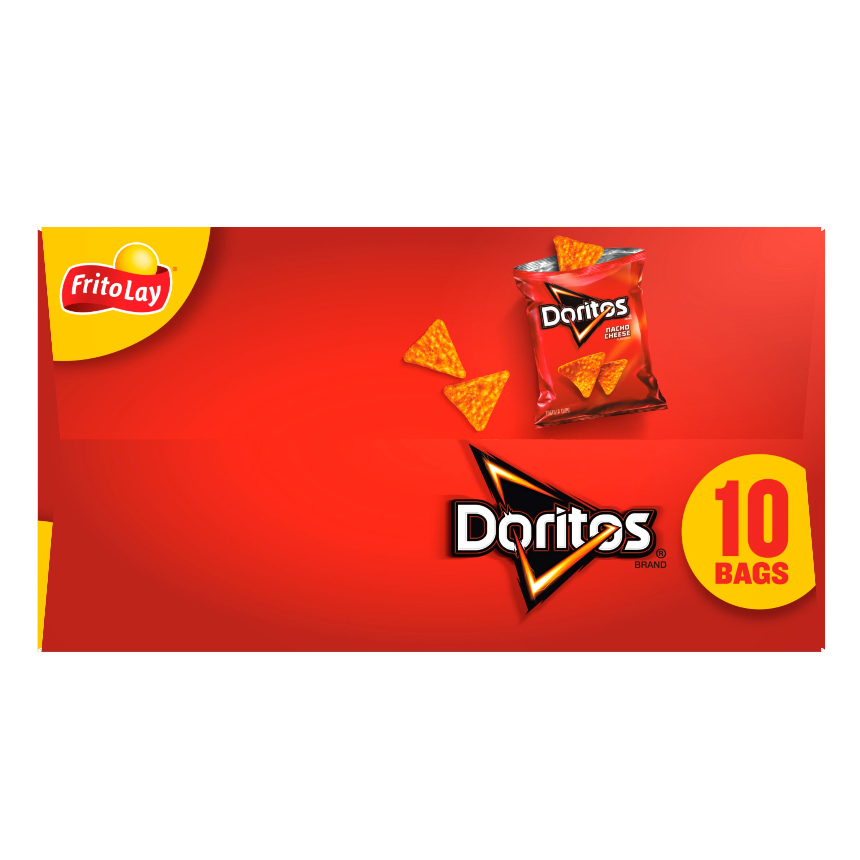 Doritos, Nacho Cheese Flavored, Tortilla Chips thumbnail
