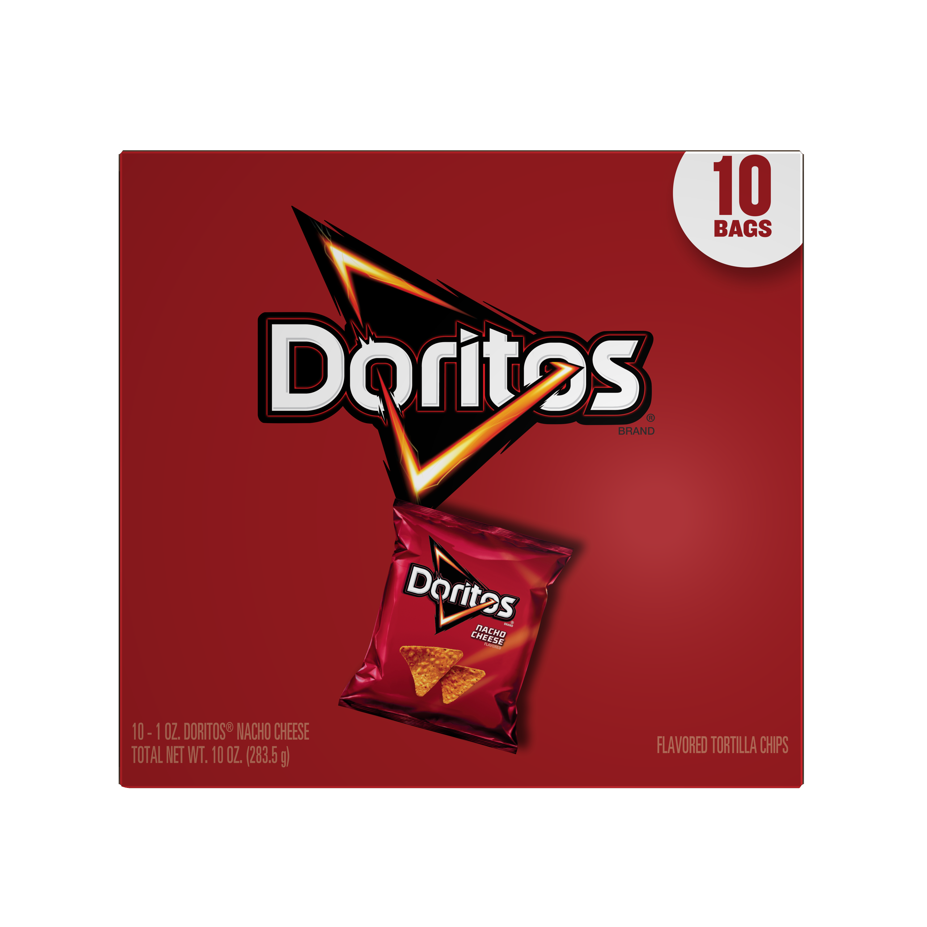 Doritos, Nacho Cheese Flavored, Tortilla Chips thumbnail