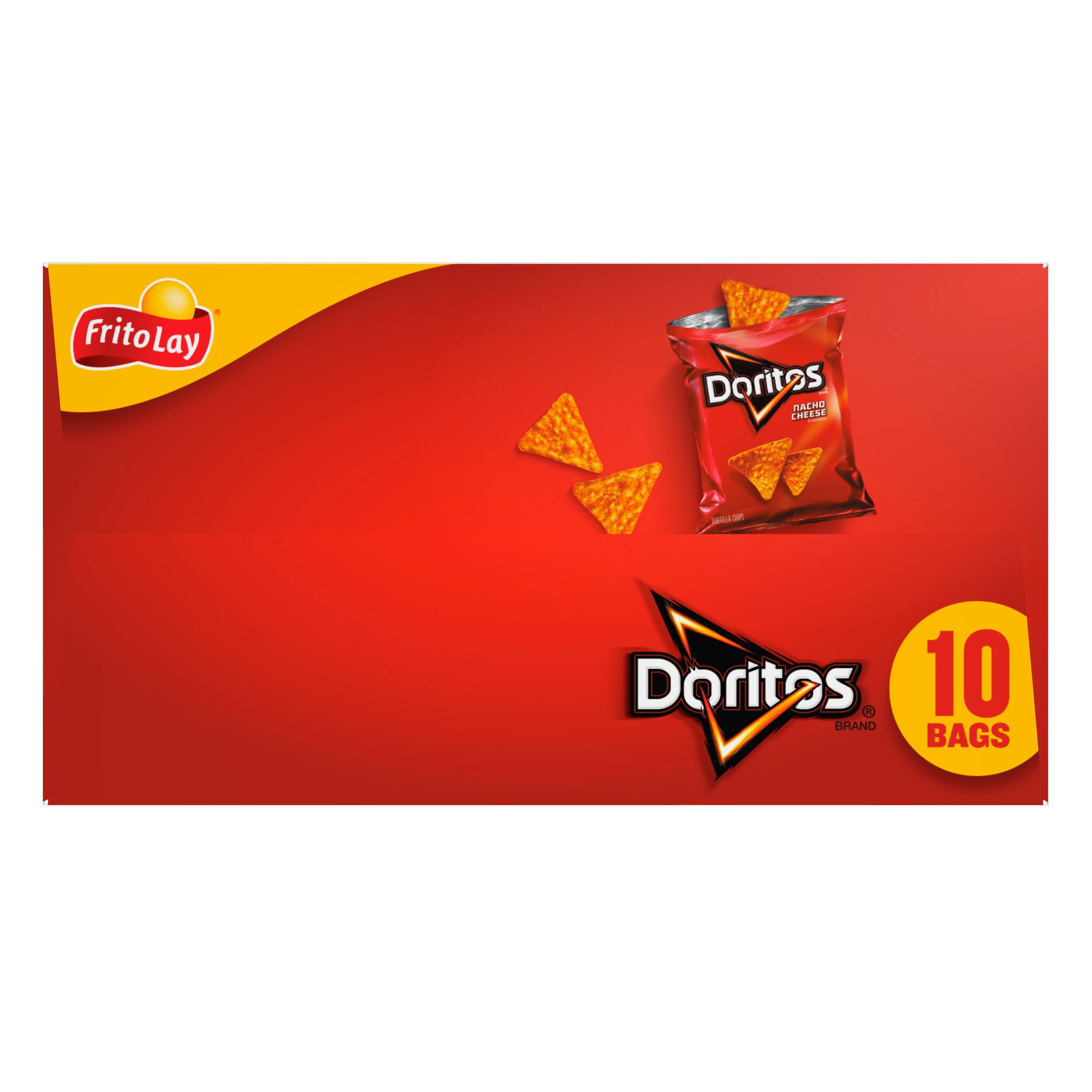 Doritos, Nacho Cheese Flavored, Tortilla Chips thumbnail
