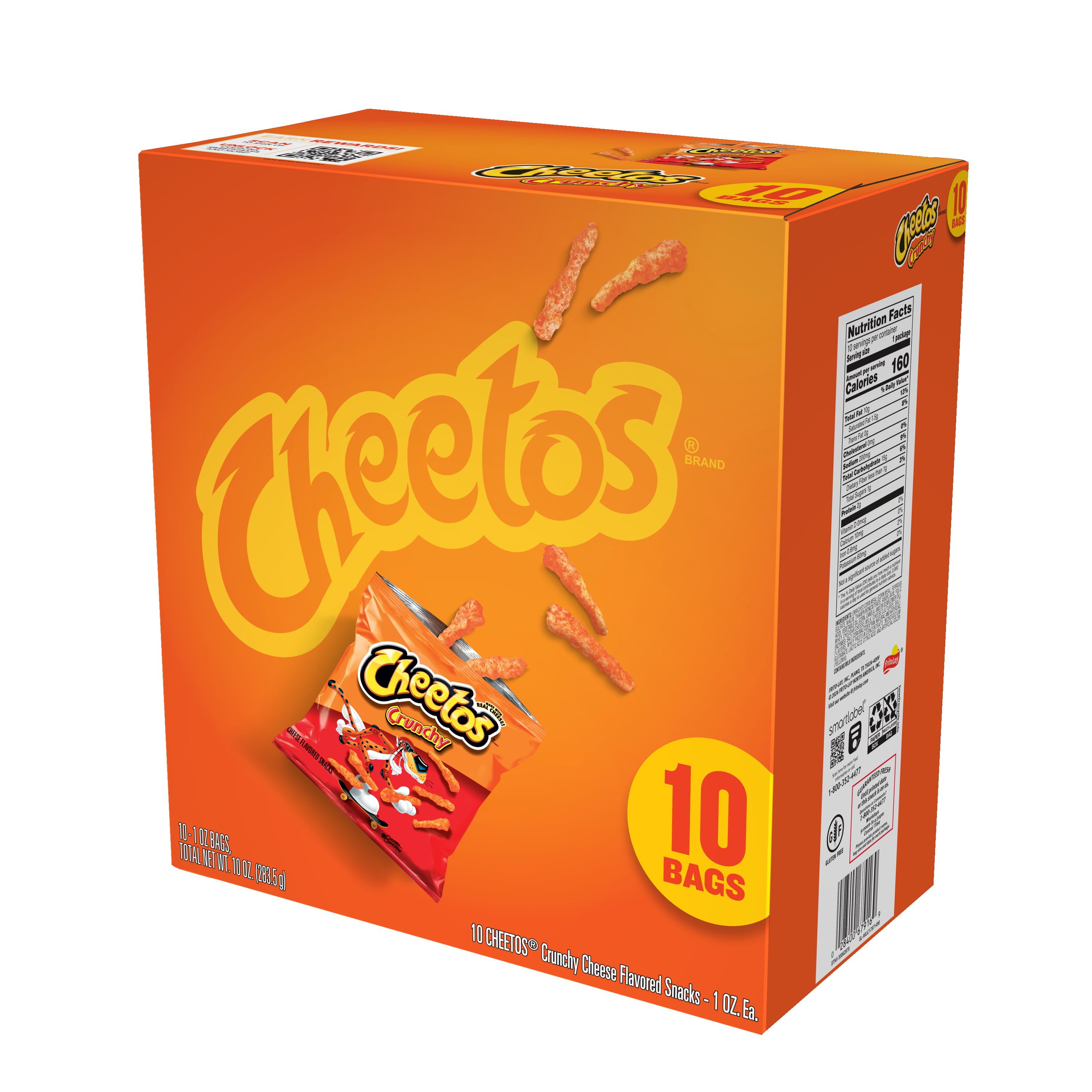 Cheetos, Crunchy, Cheese Flavored Snacks thumbnail