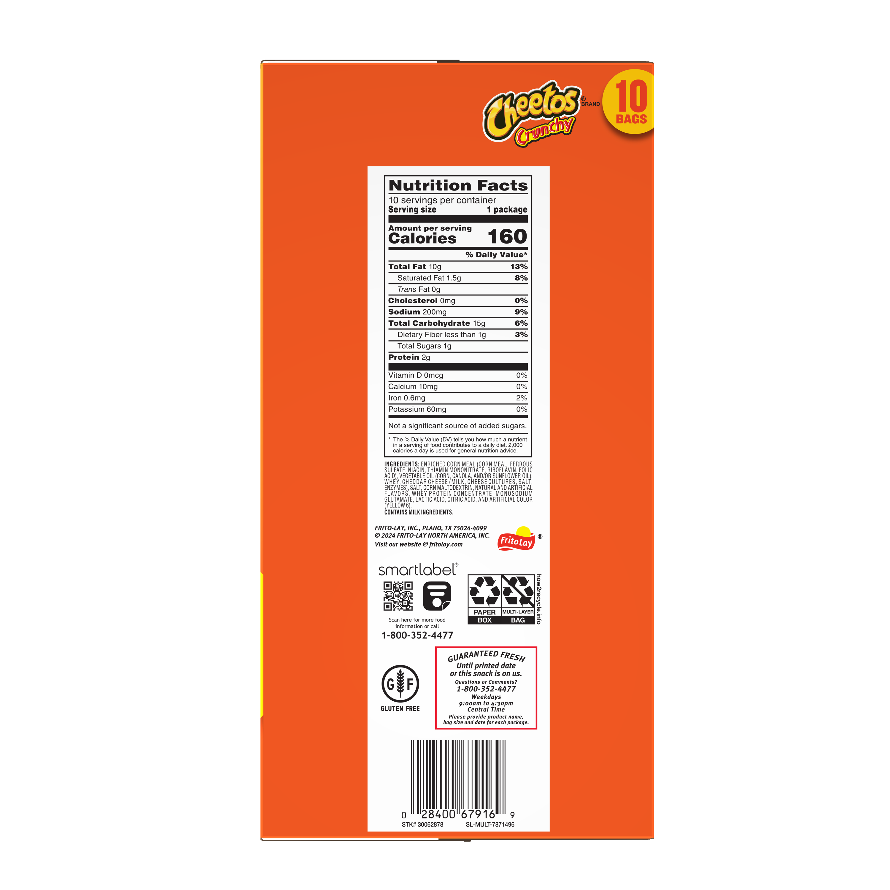 Cheetos, Crunchy, Cheese Flavored Snacks thumbnail
