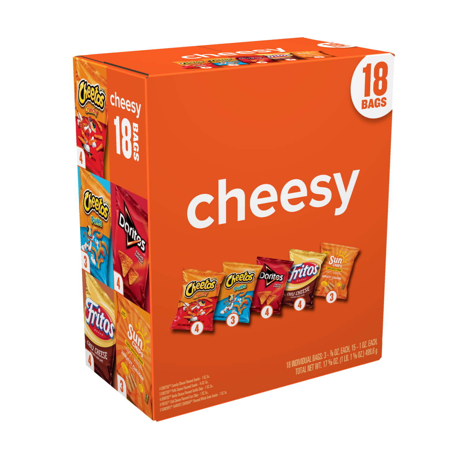 Frito-Lay, Cheesy Mix, Variety Pack