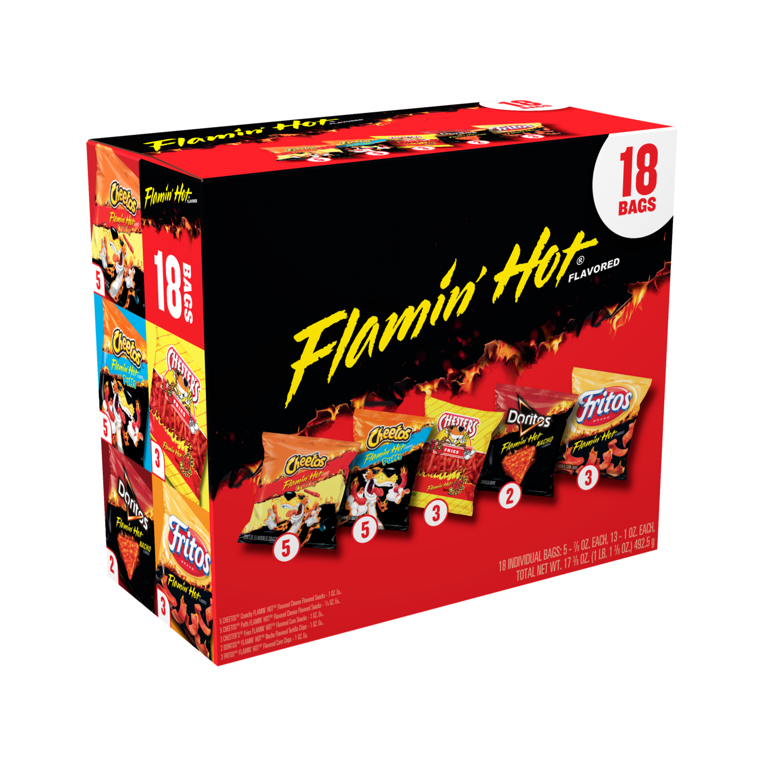 Frito-Lay, Flamin' Hot Mix, Variety Pack