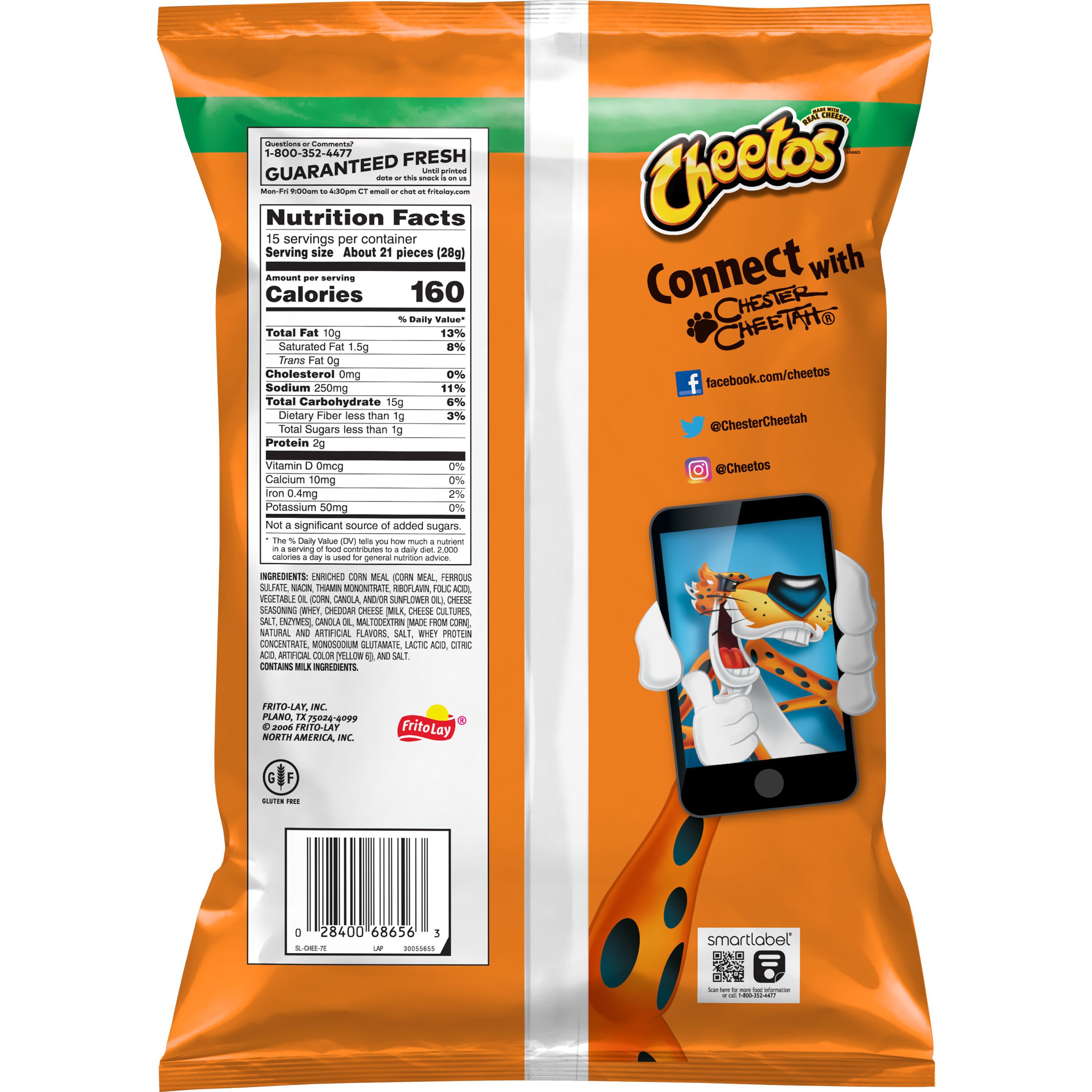 Cheetos, Crunchy, Cheese Flavored Snacks thumbnail