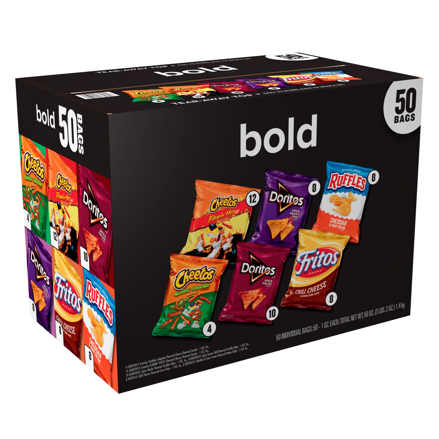 Frito-Lay, Bold Mix, Variety Pack