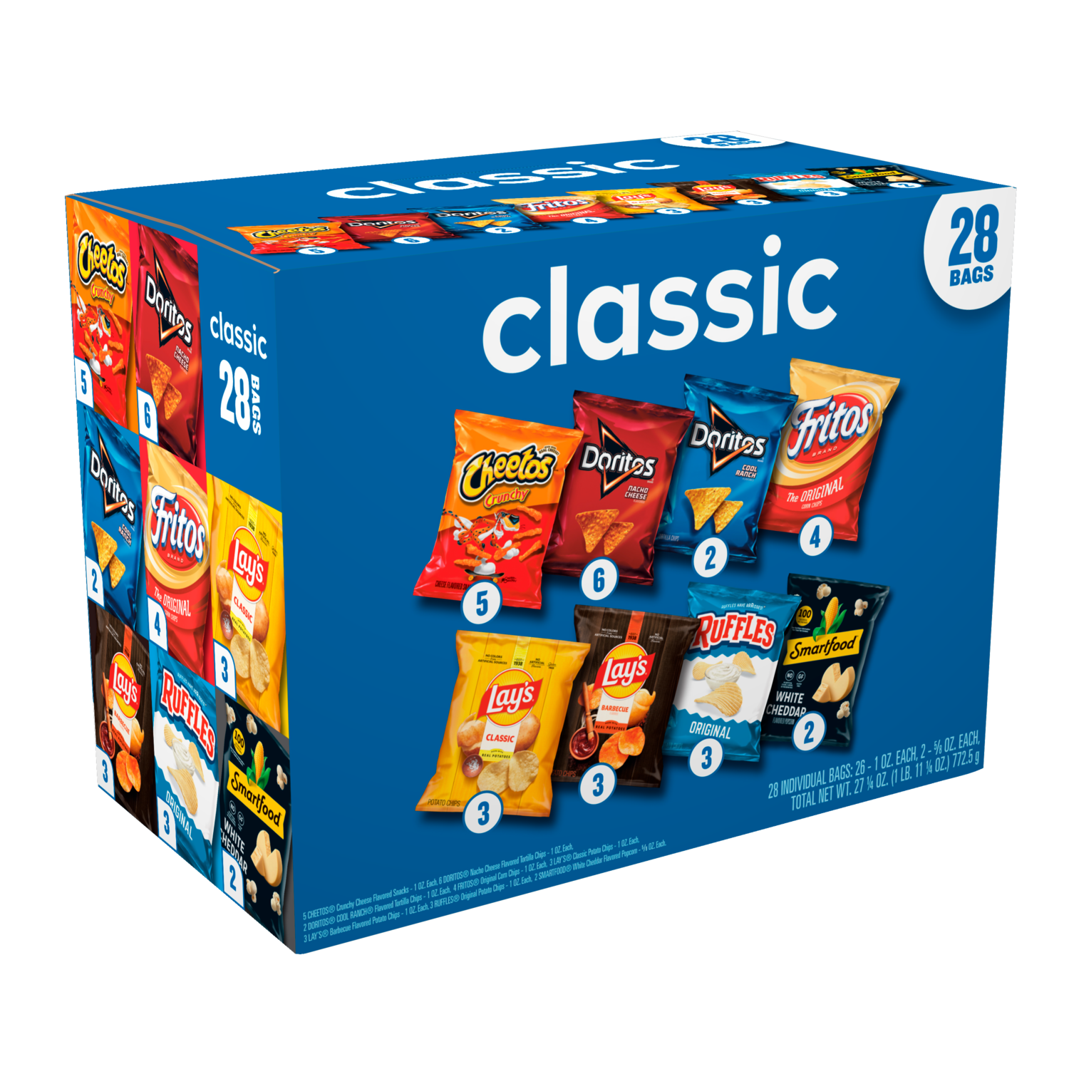 Frito-Lay, Party Size, Classic Mix, Variety Pack