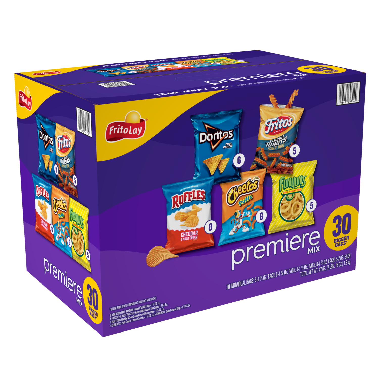 Frito-Lay, Premeire Mix, Variety Pack