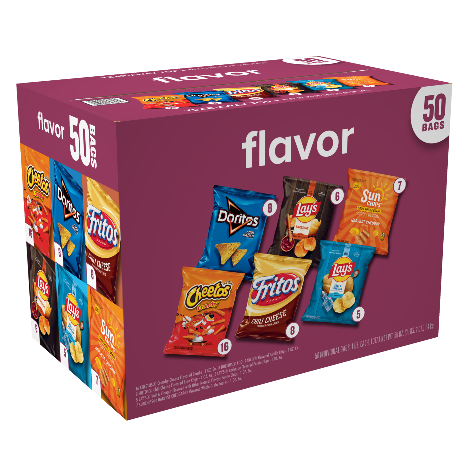 Frito-Lay, Flavor Mix, Variety Pack