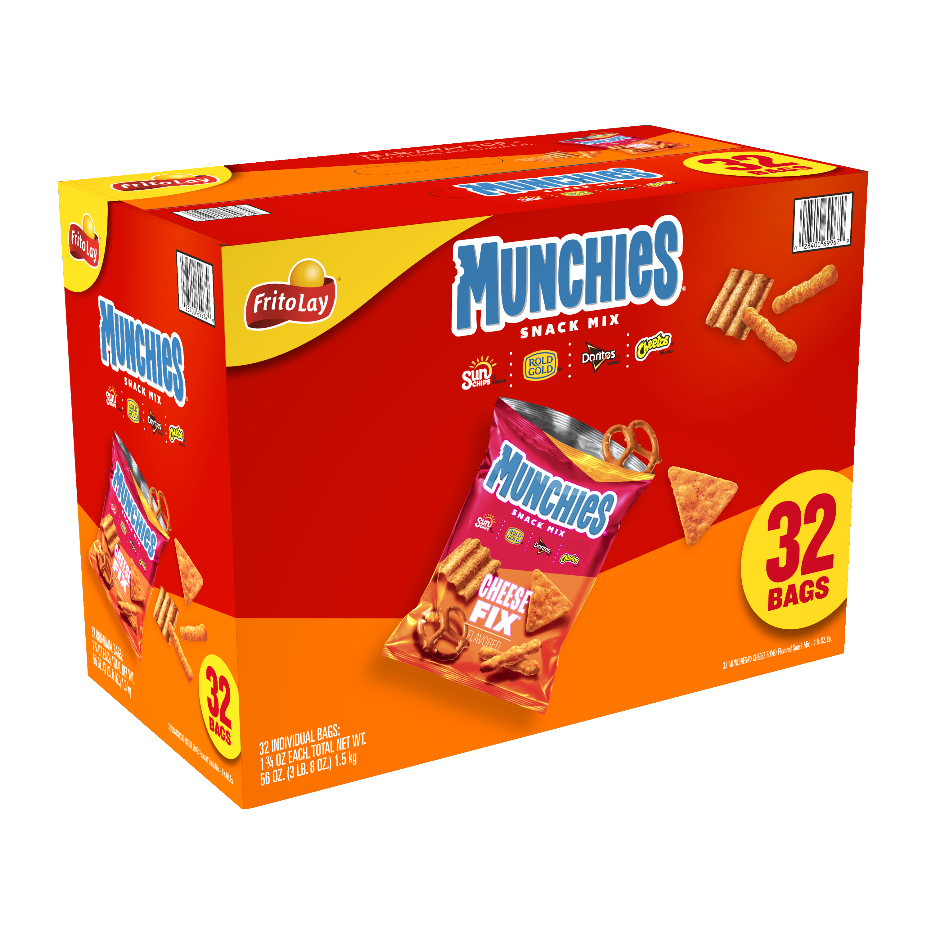 Munchies, Cheese Fix Flavored, Snack Mix thumbnail