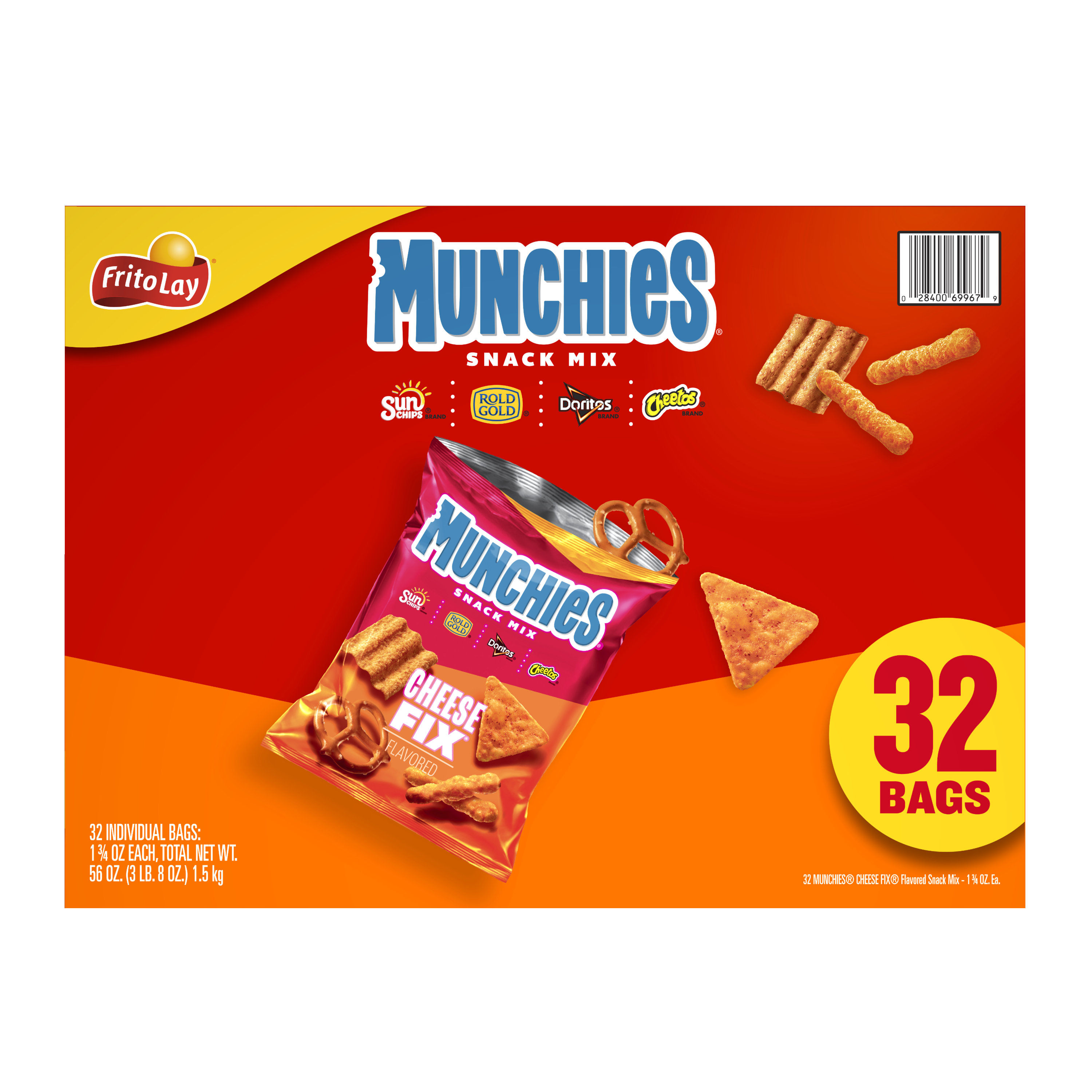 Munchies, Cheese Fix Flavored, Snack Mix thumbnail