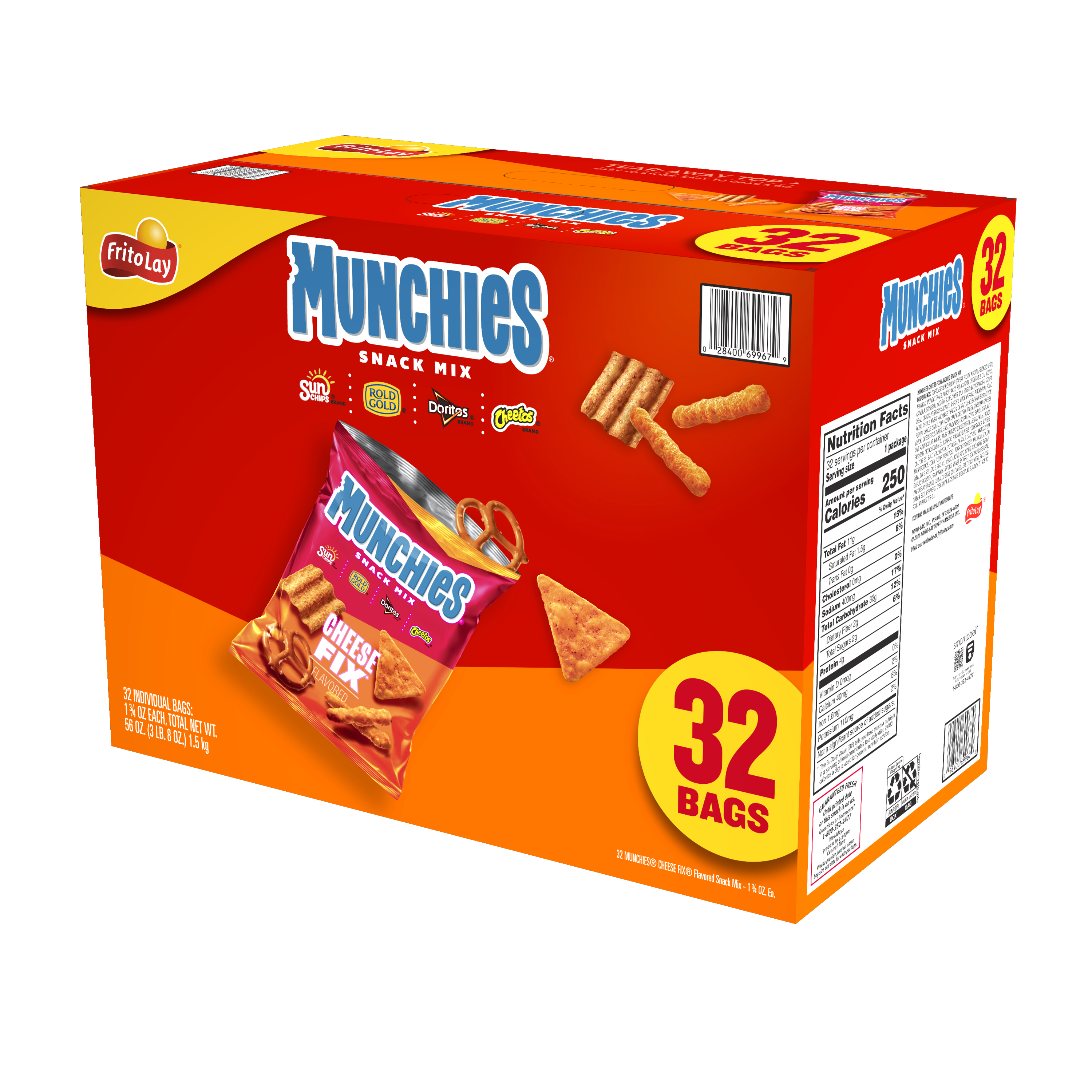 Munchies, Cheese Fix Flavored, Snack Mix thumbnail