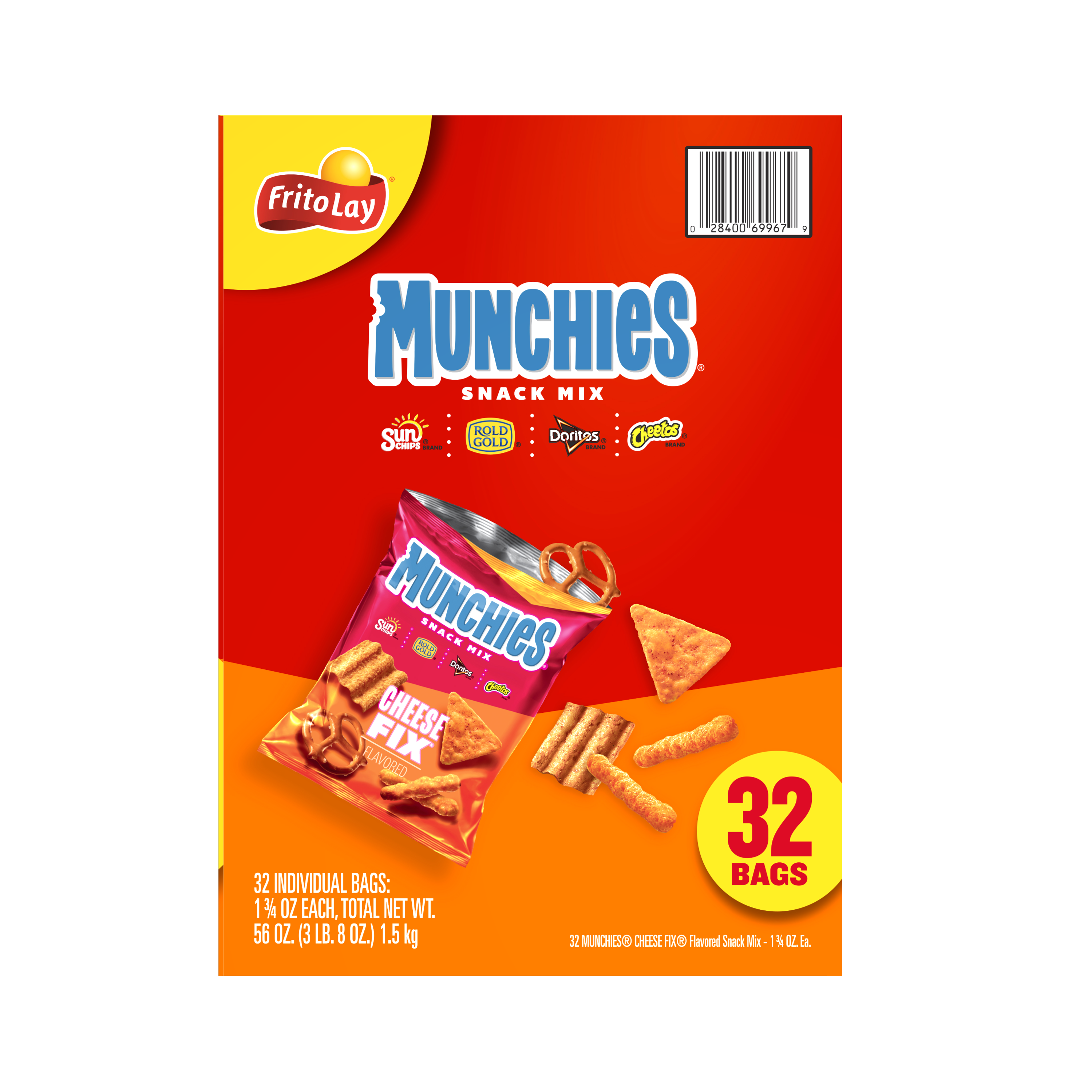 Munchies, Cheese Fix Flavored, Snack Mix thumbnail