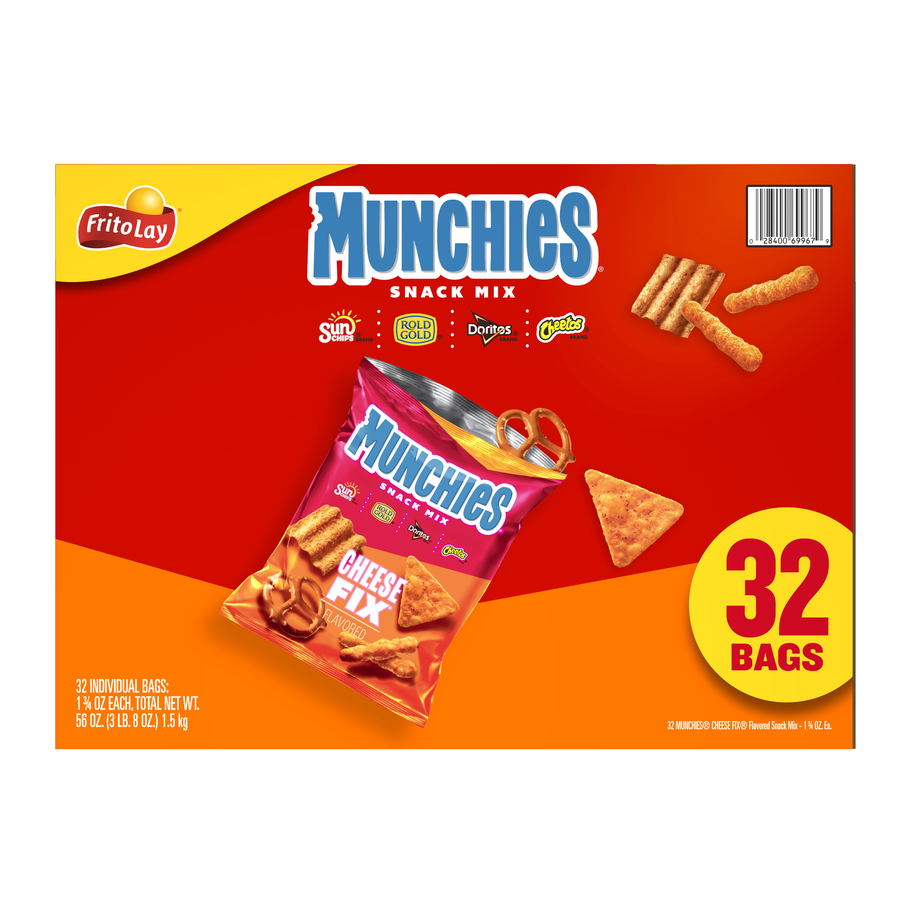Munchies, Cheese Fix Flavored, Snack Mix thumbnail