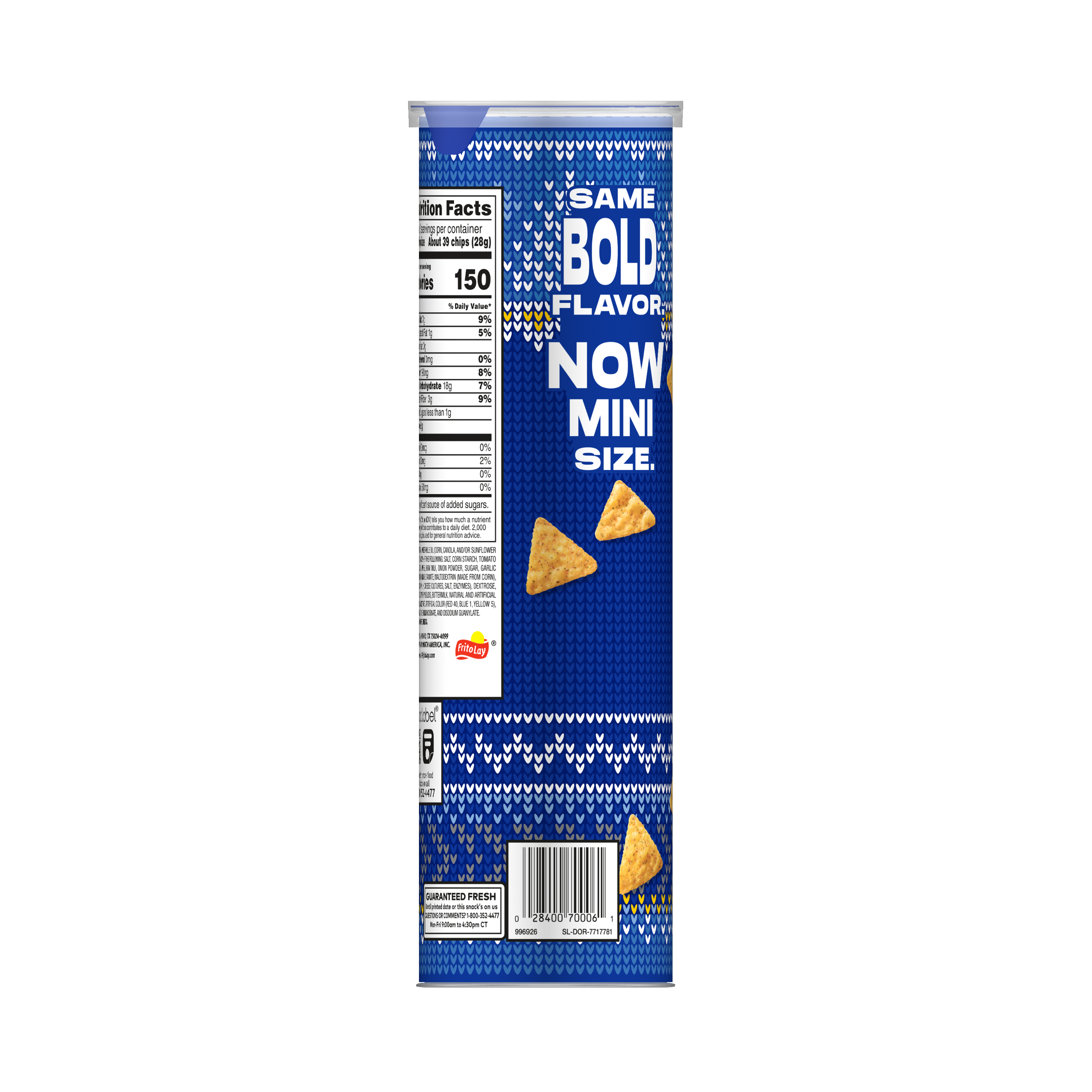 Doritos, Minis, Cool Ranch Flavored, Tortilla Chips thumbnail