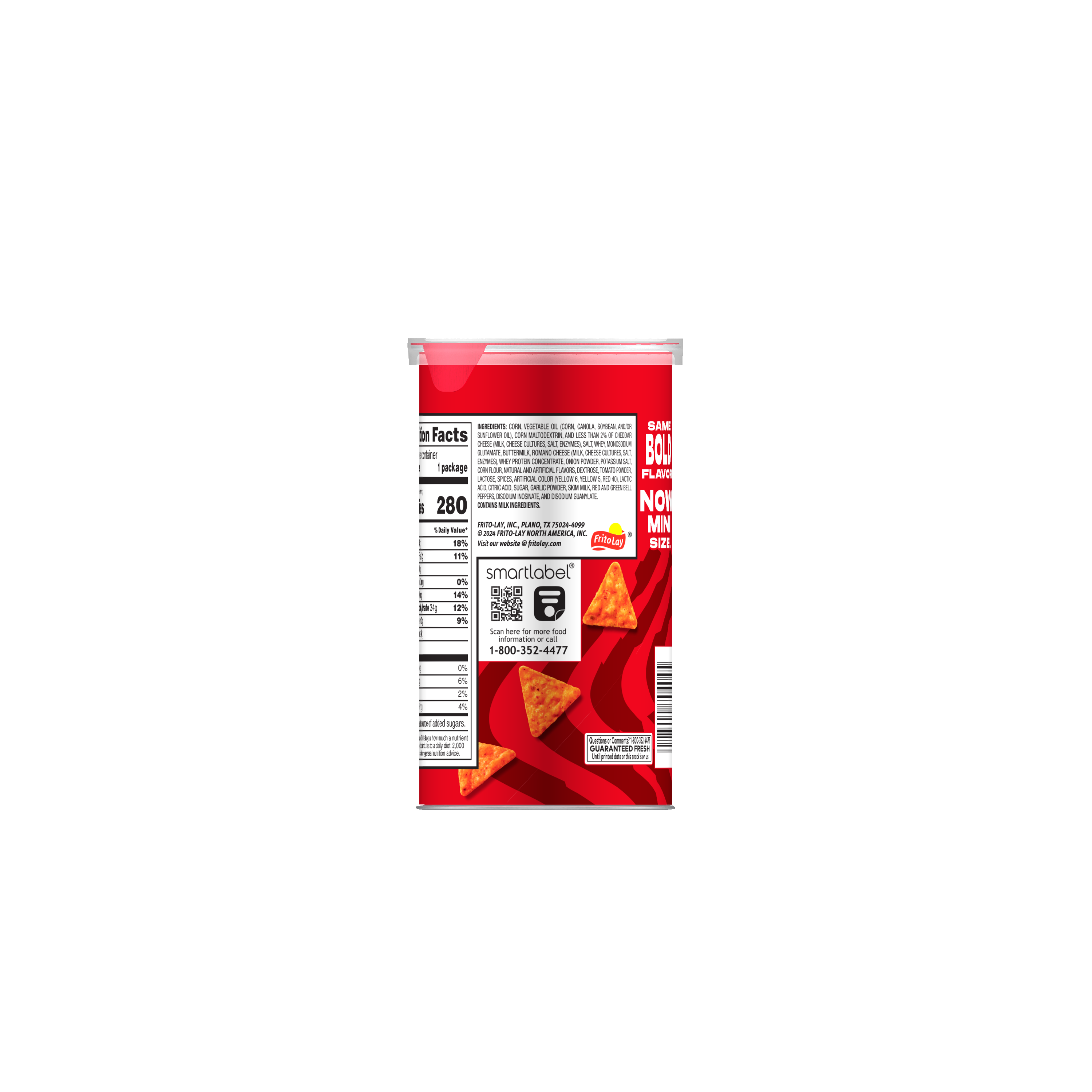 Doritos, Minis, Nacho Cheese Flavored, Tortilla Chips thumbnail