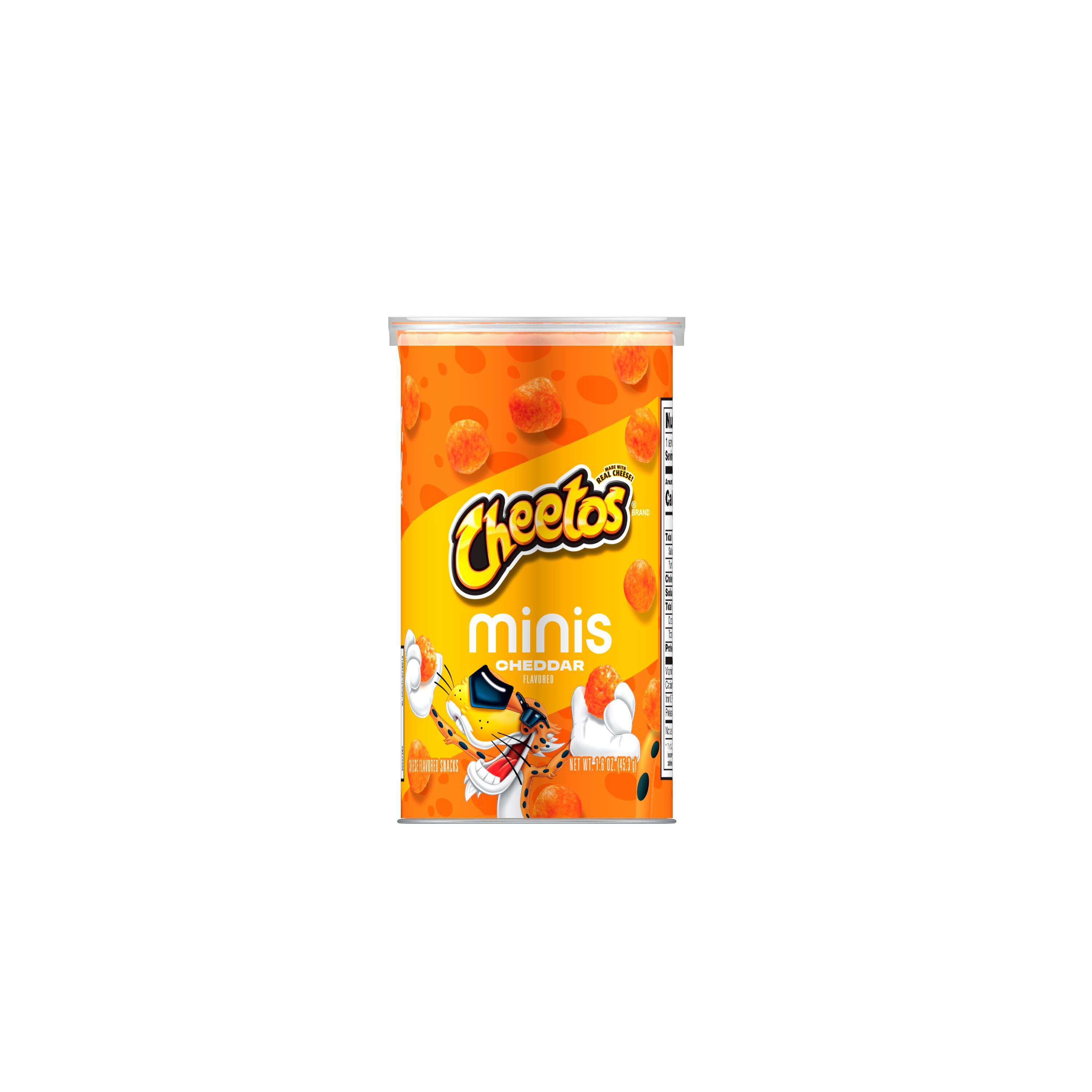 Cheetos, Minis, Cheddar Flavored, Cheese Flavored Snacks