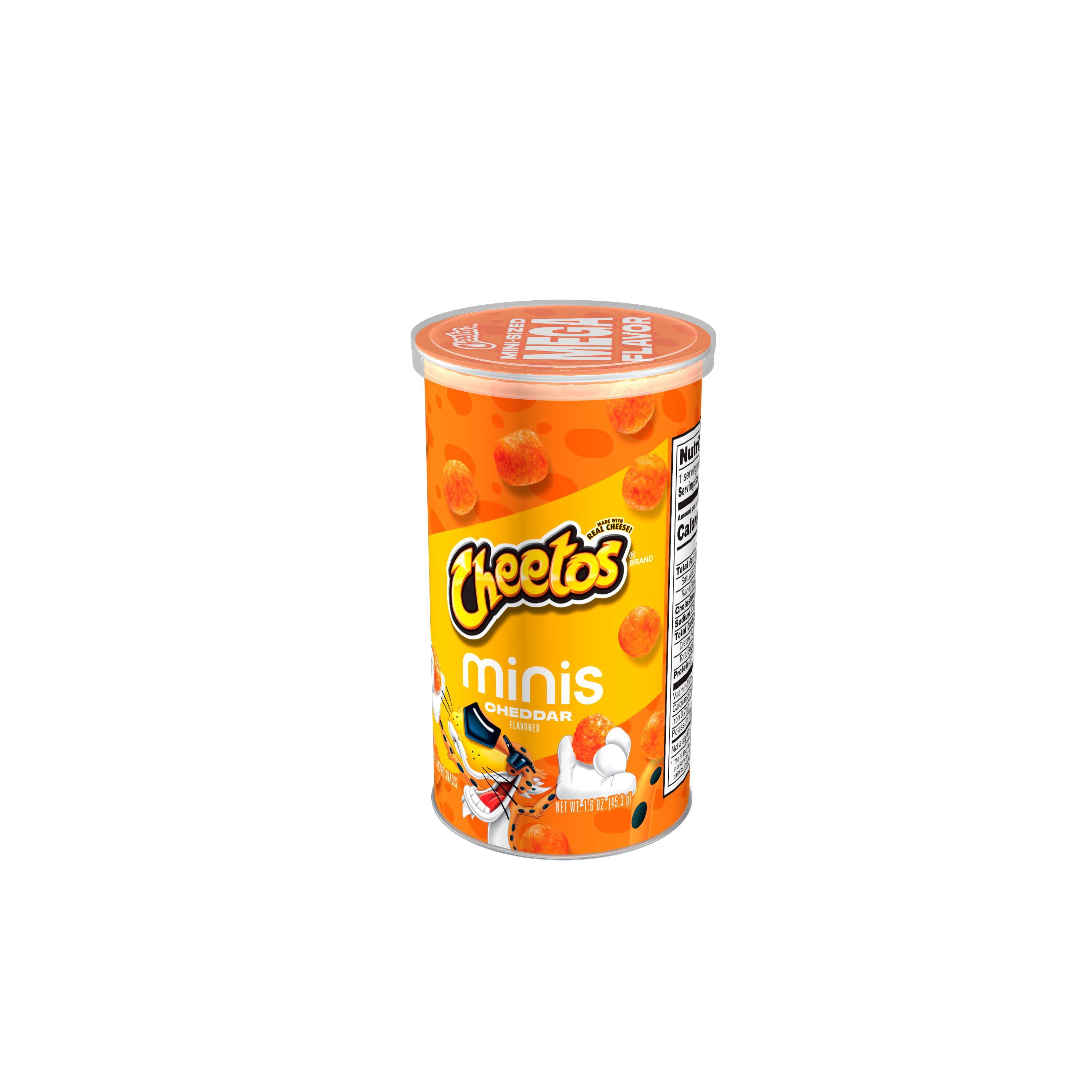 Cheetos, Minis, Cheddar Flavored, Cheese Flavored Snacks thumbnail
