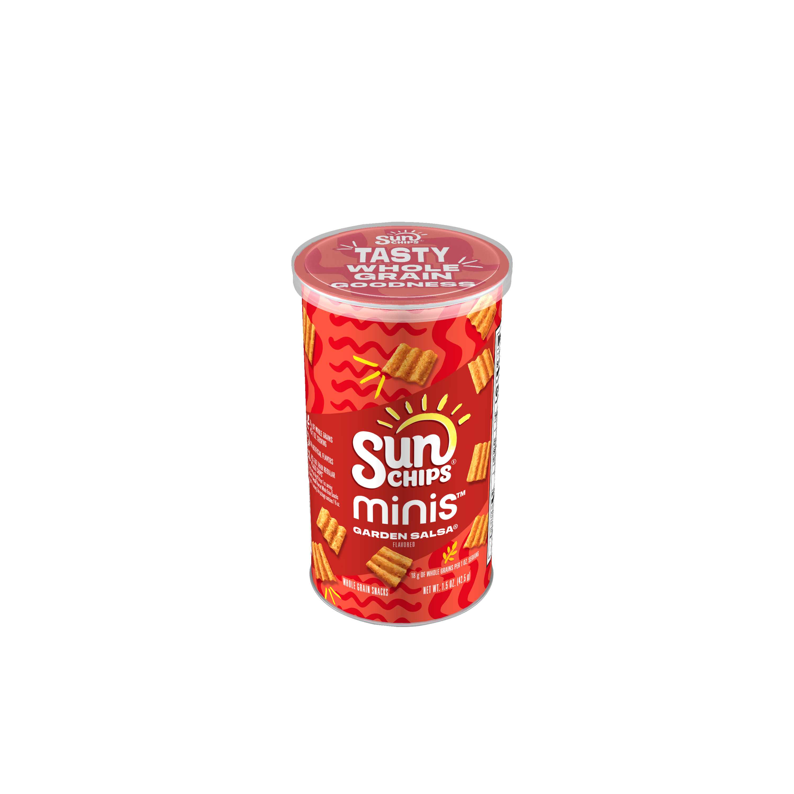 SunChips, Minis, Garden Salsa Flavored, Whole Grain Snacks