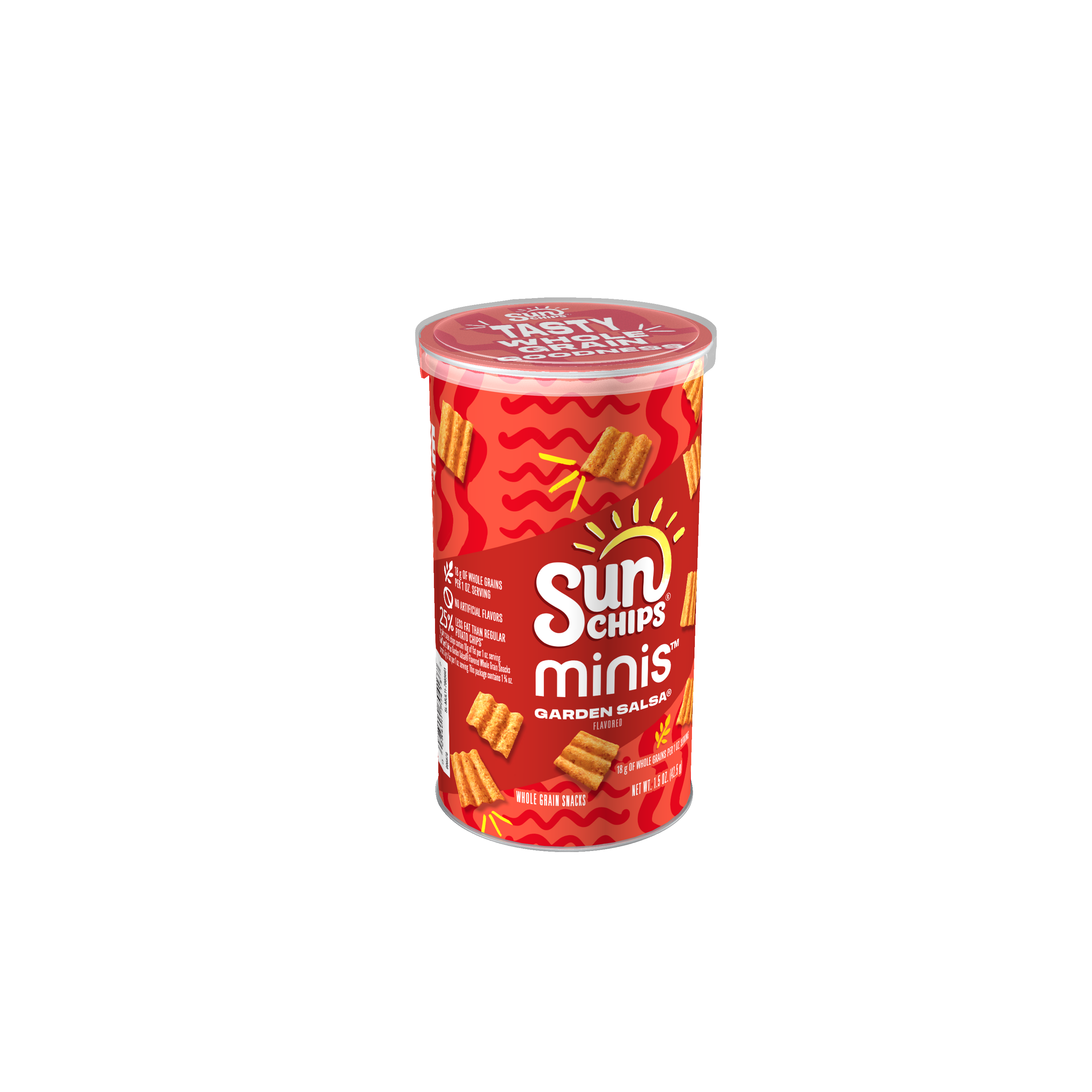 SunChips, Minis, Garden Salsa Flavored, Whole Grain Snacks thumbnail