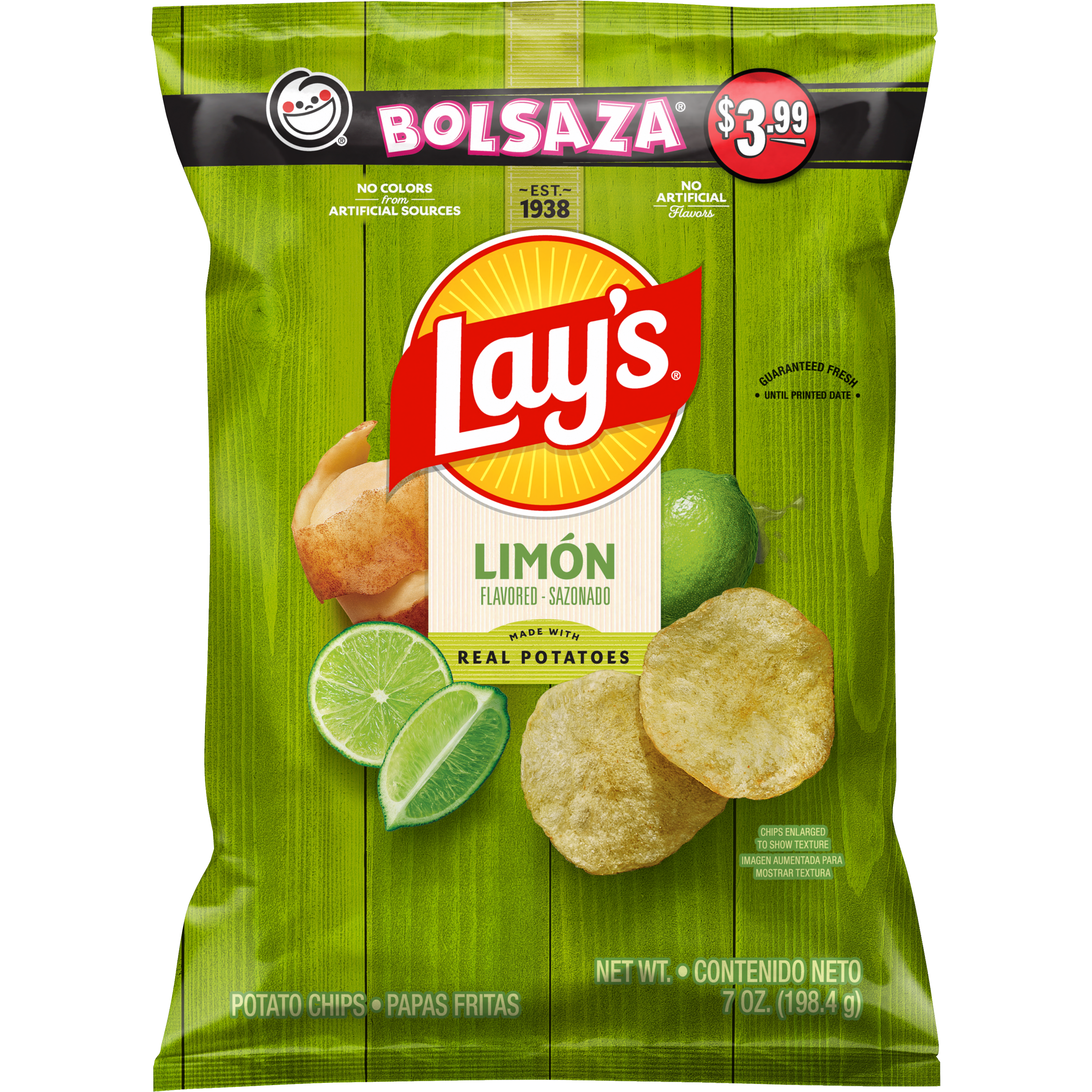 Lay's, Limon Flavored, Potato Chips