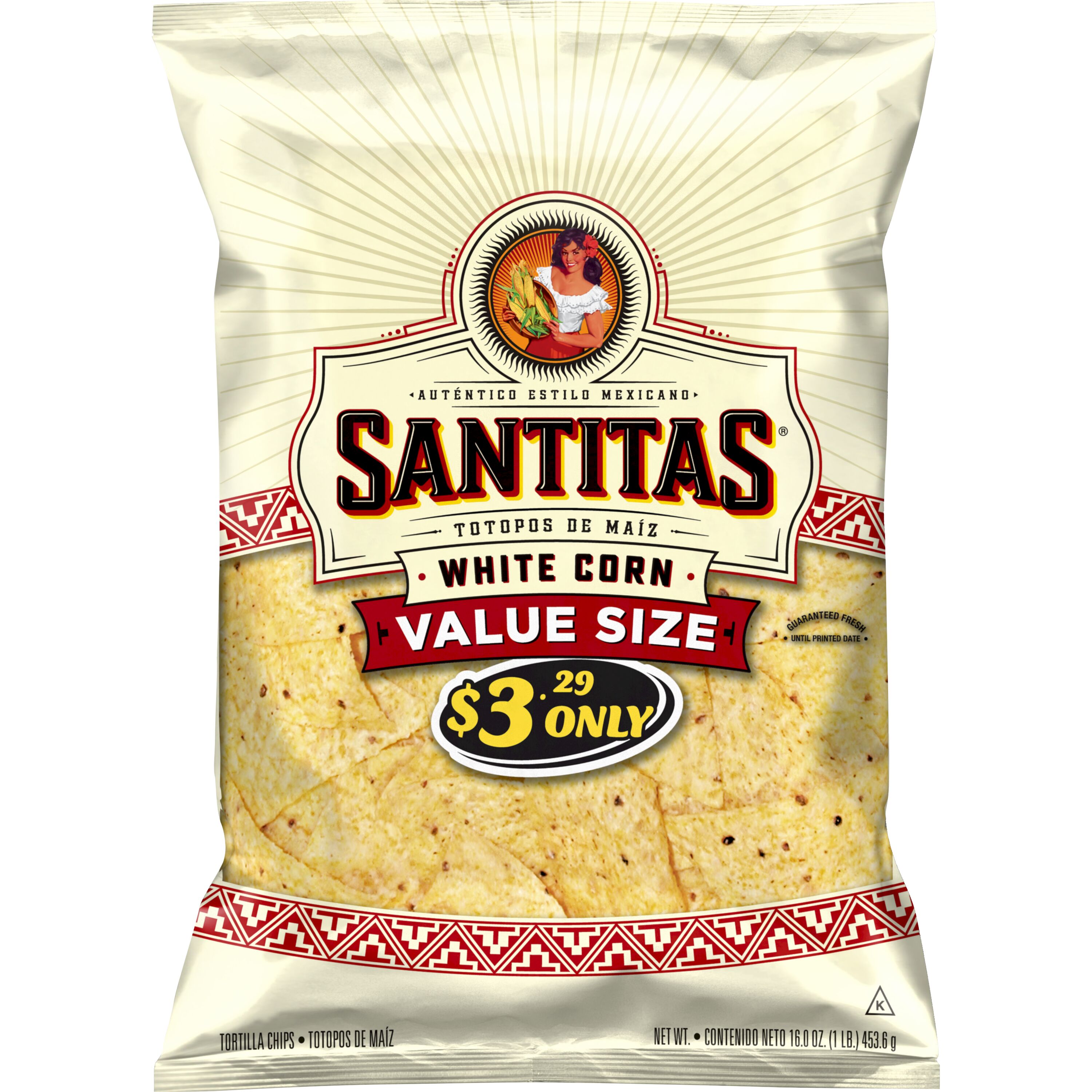 Santitas, White Corn Tortilla Chips