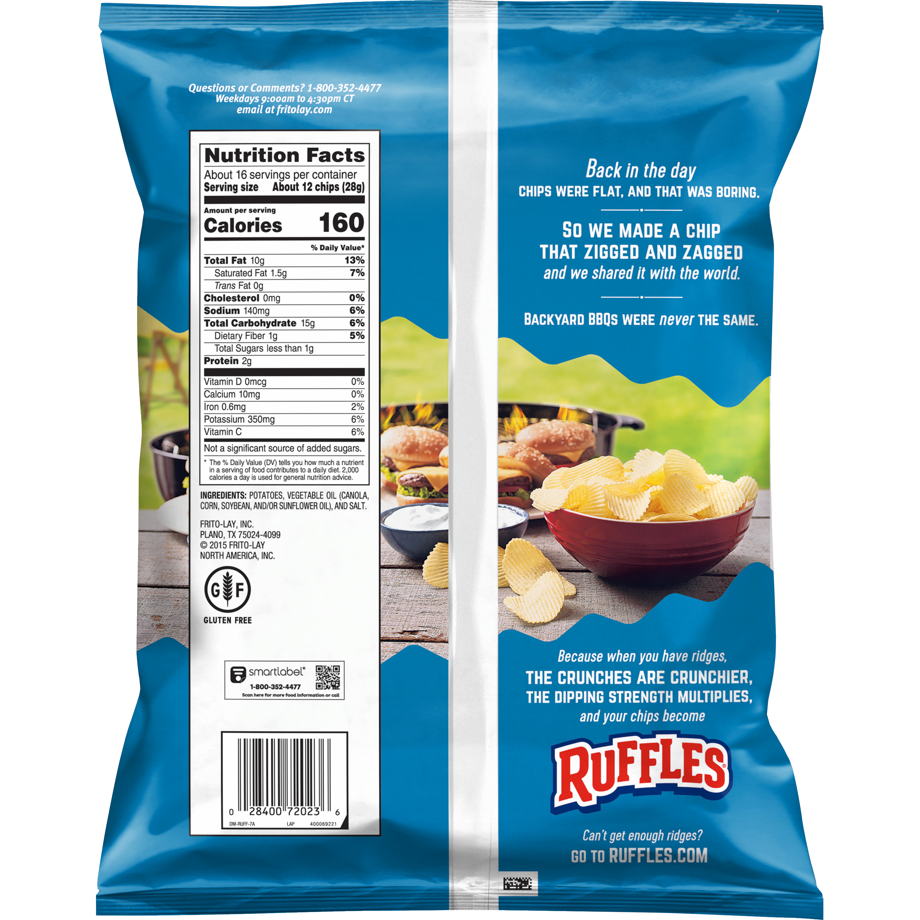 Ruffles, Original, Potato Chips thumbnail