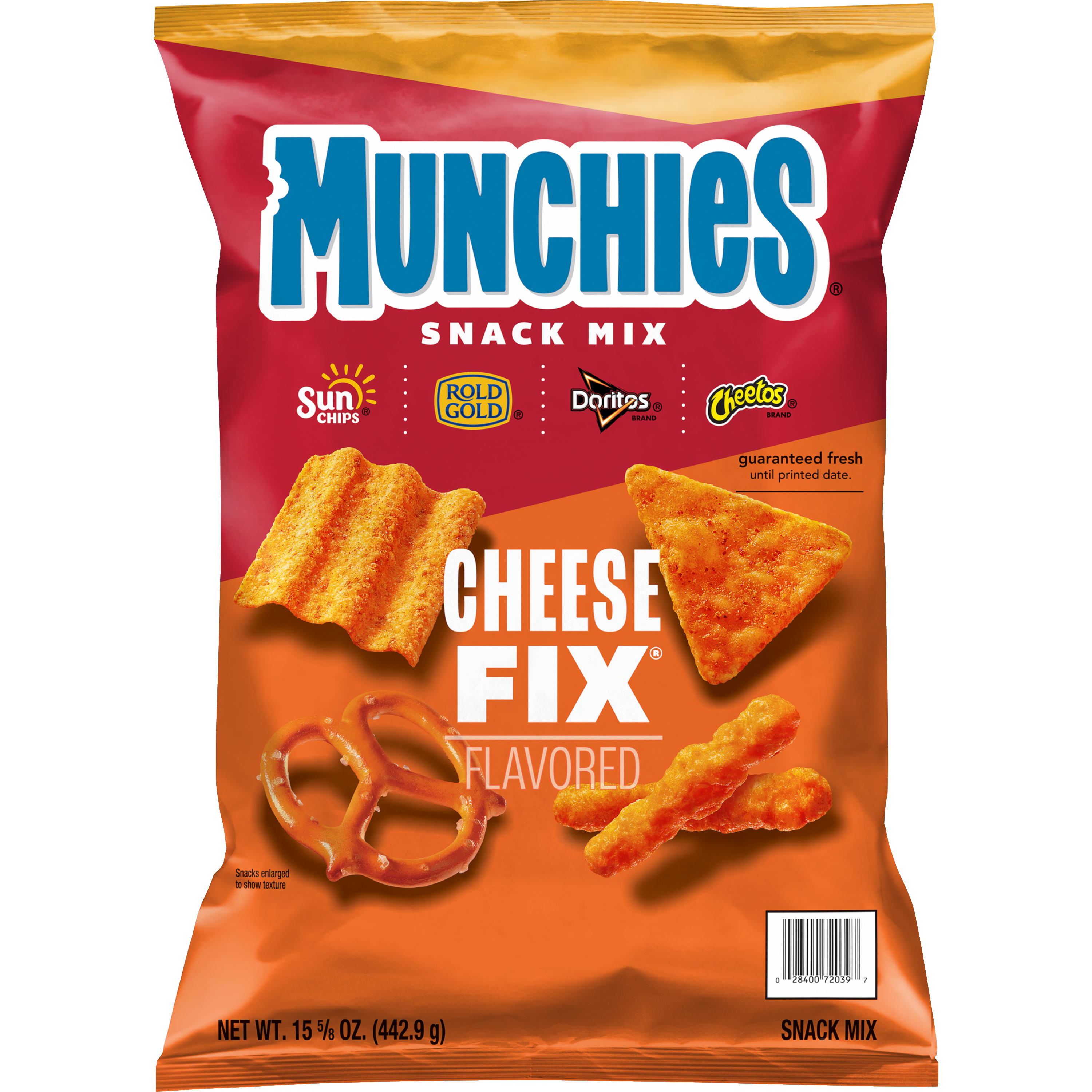 Munchies, Cheese Fix Flavored, Snack Mix