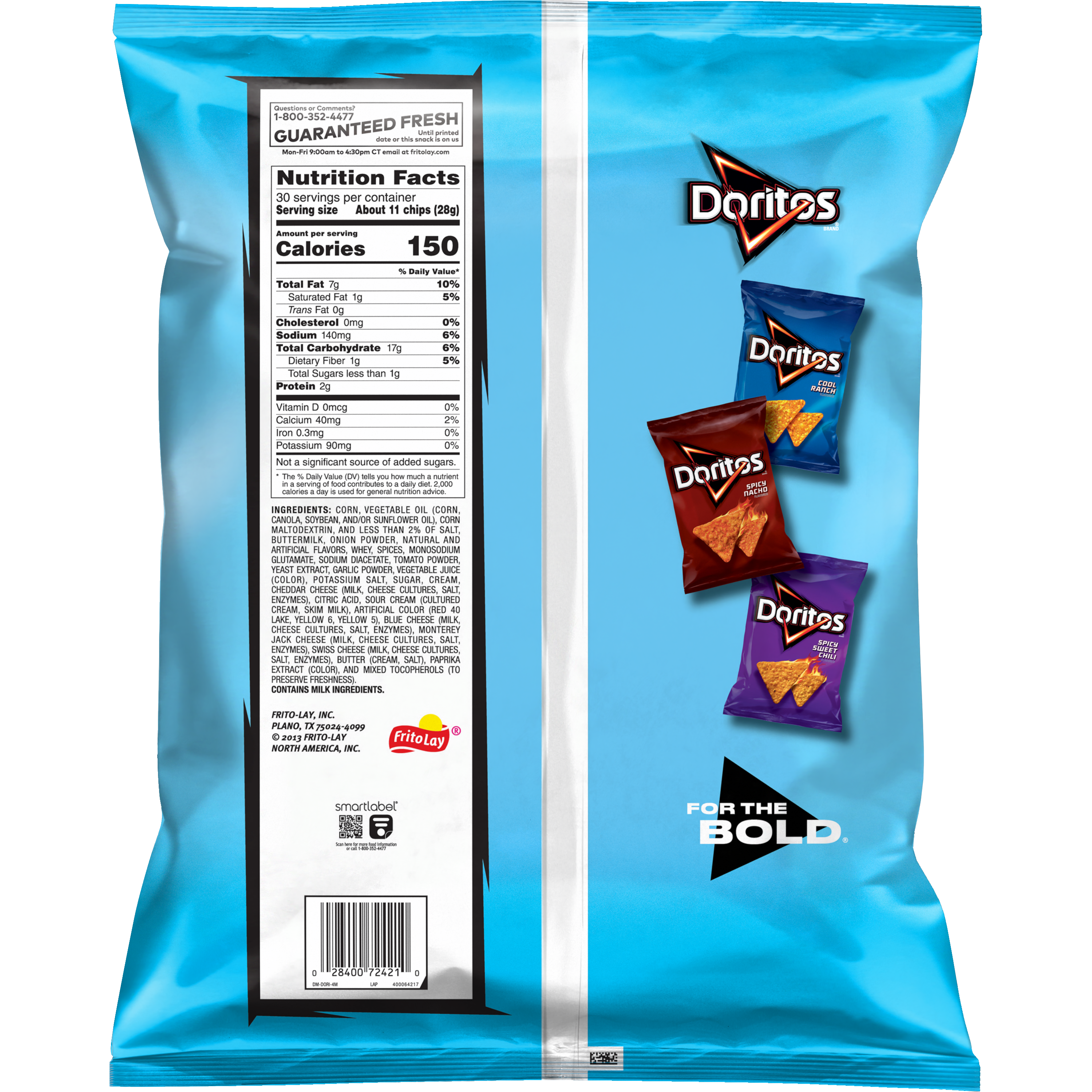 Doritos, Blazin' Buffalo & Ranch Flavored, Tortilla Chips thumbnail