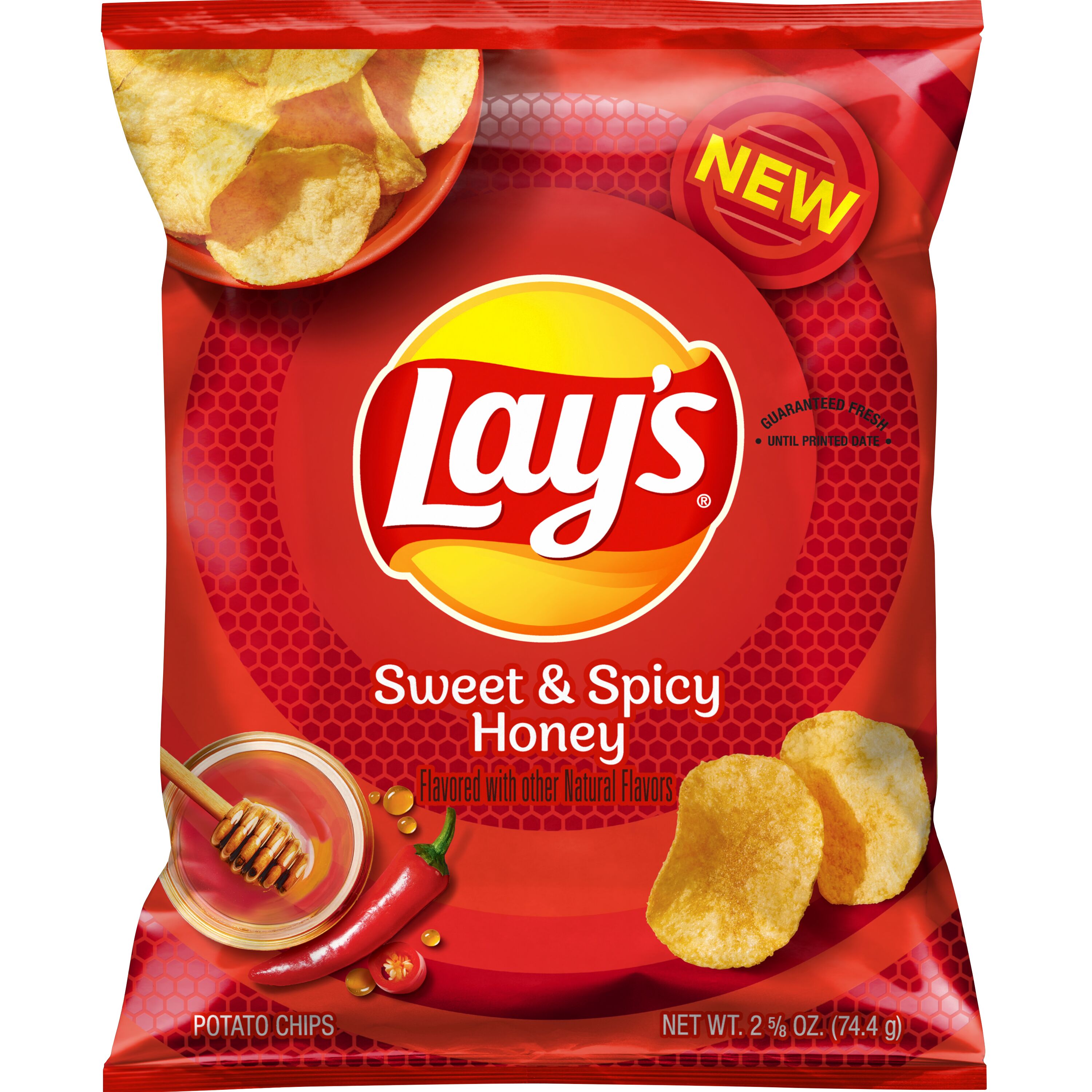Lay's, Sweet & Spicy Honey Flavored, Potato Chips