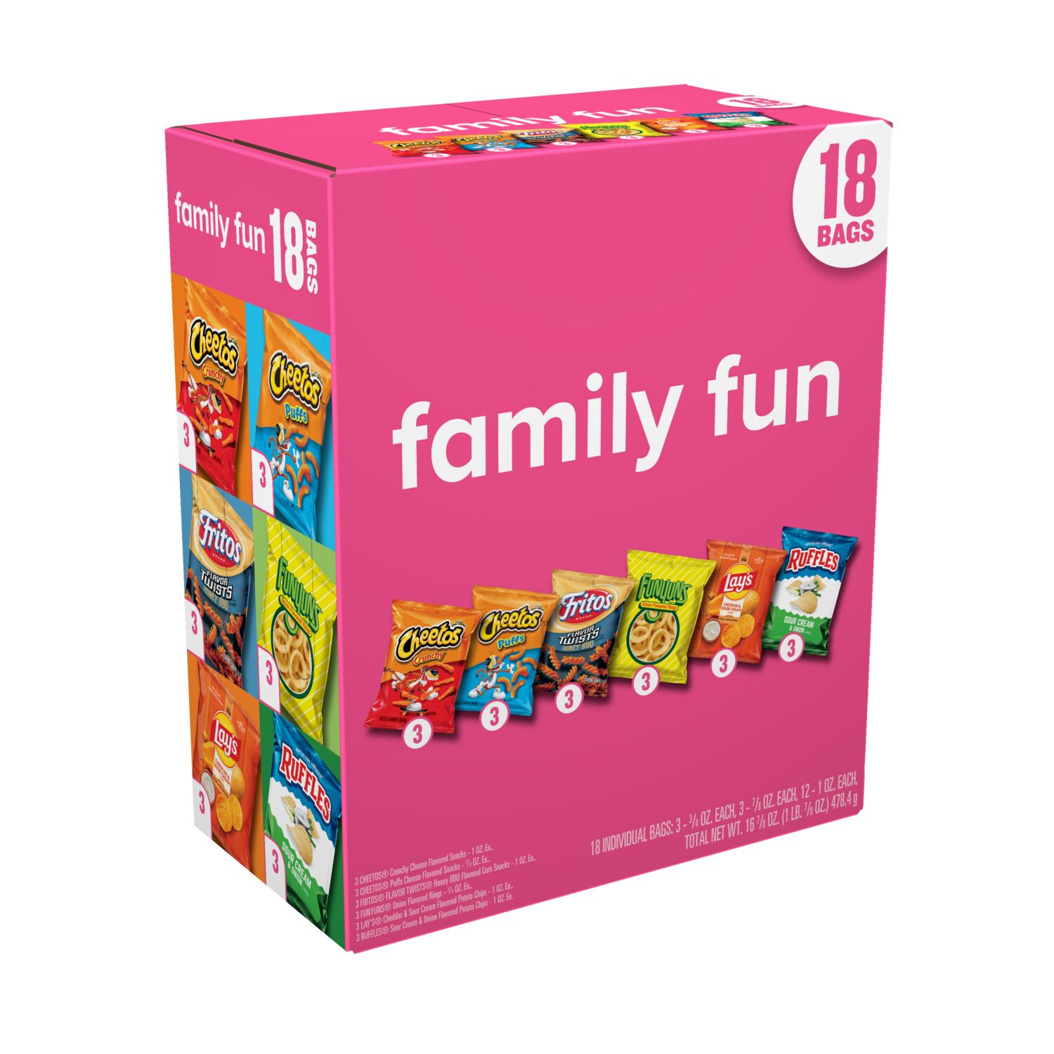 Frito-Lay, Family Fun Mix, Variety Pack