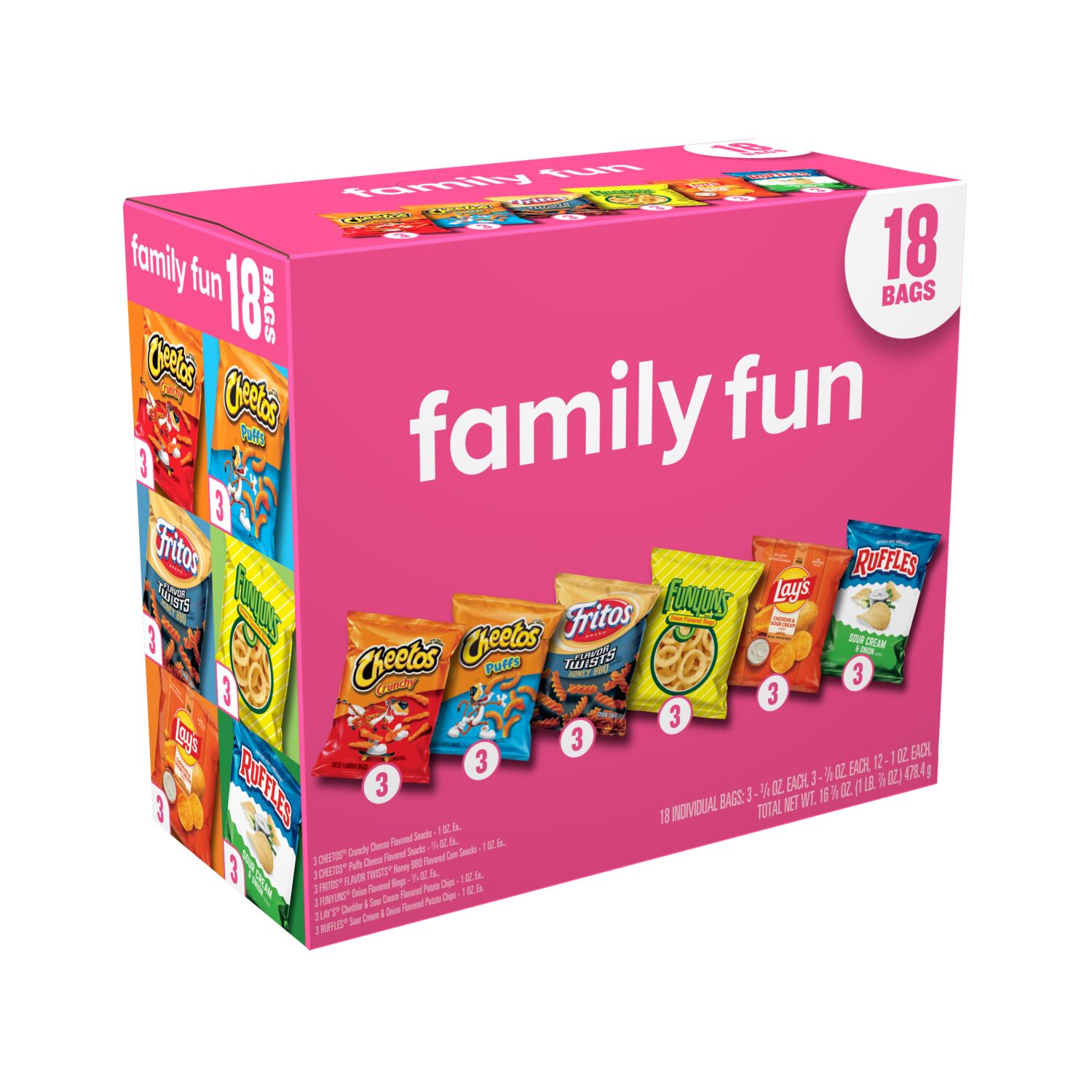 Frito-Lay, Family Fun Mix, Variety Pack