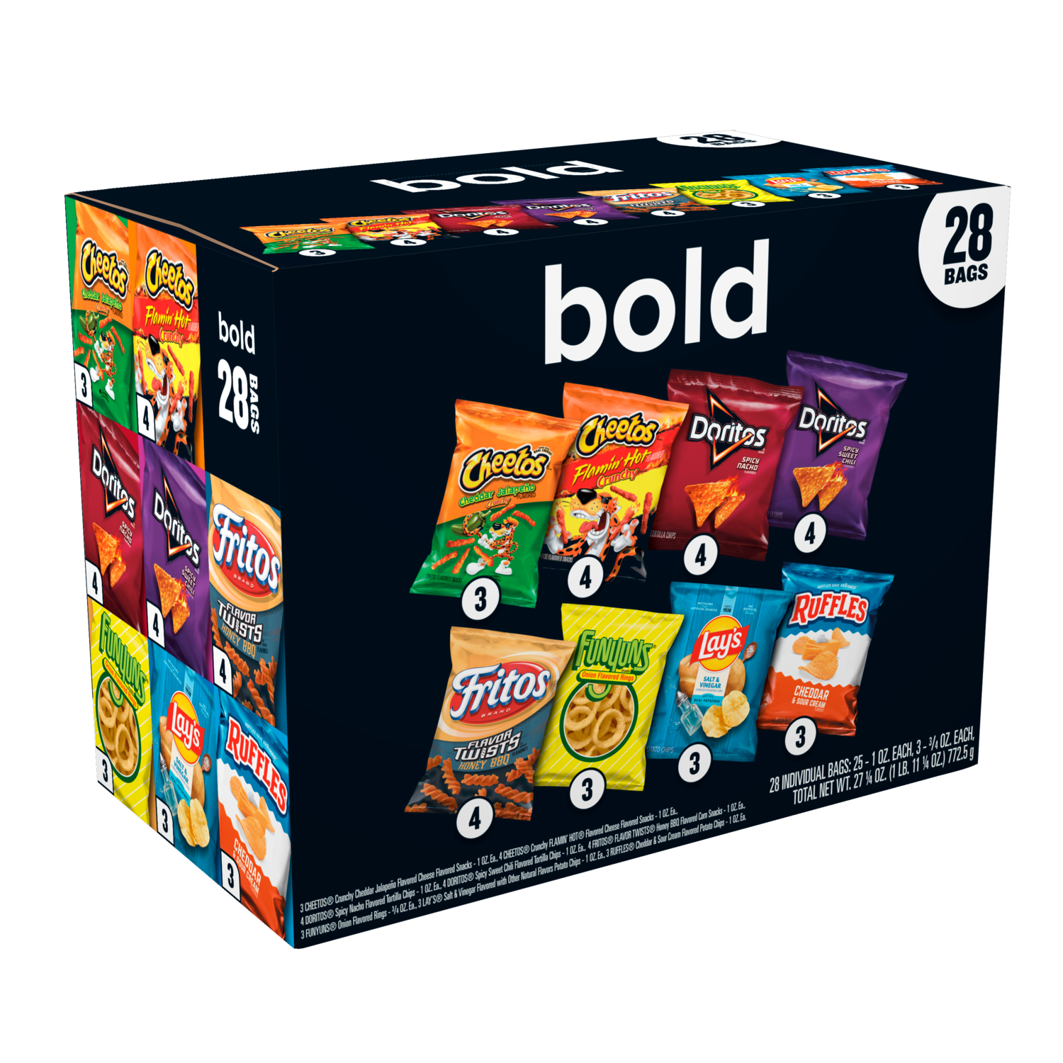 Frito-Lay, Bold Mix, Variety Pack