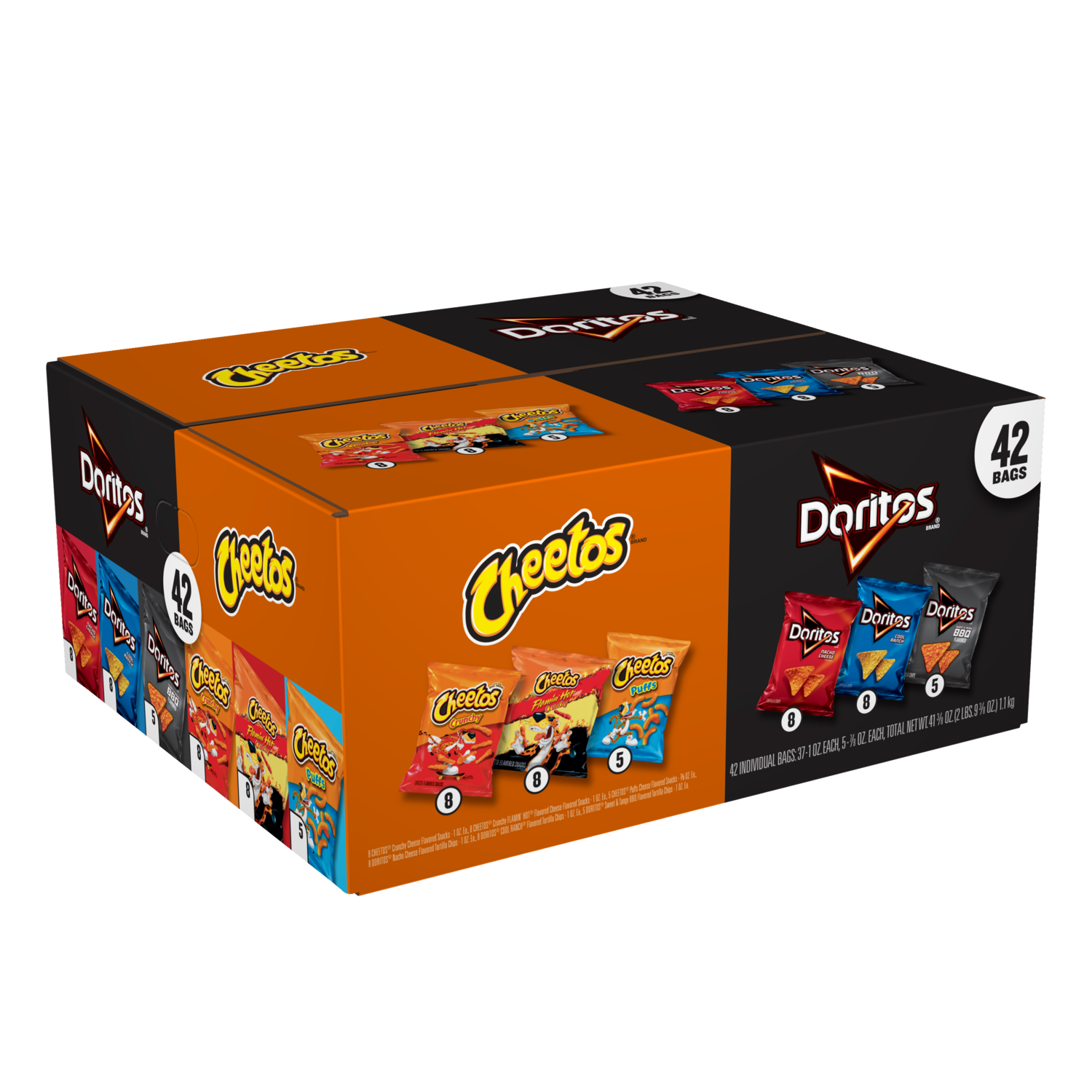Frito-Lay, Doritos & Cheetos Mix, Variety Pack