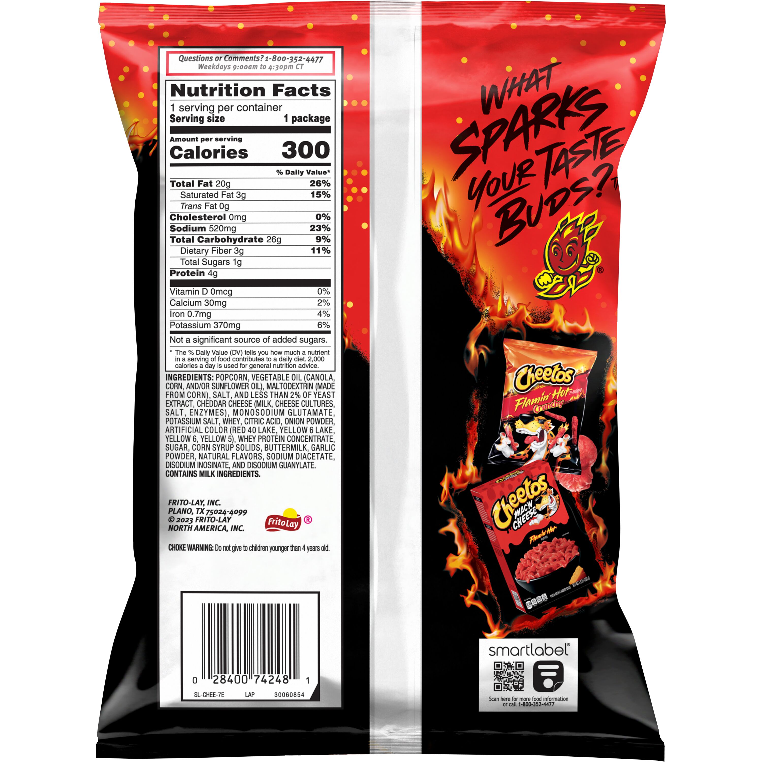 Cheetos, Flamin' Hot Flavored, Popcorn thumbnail