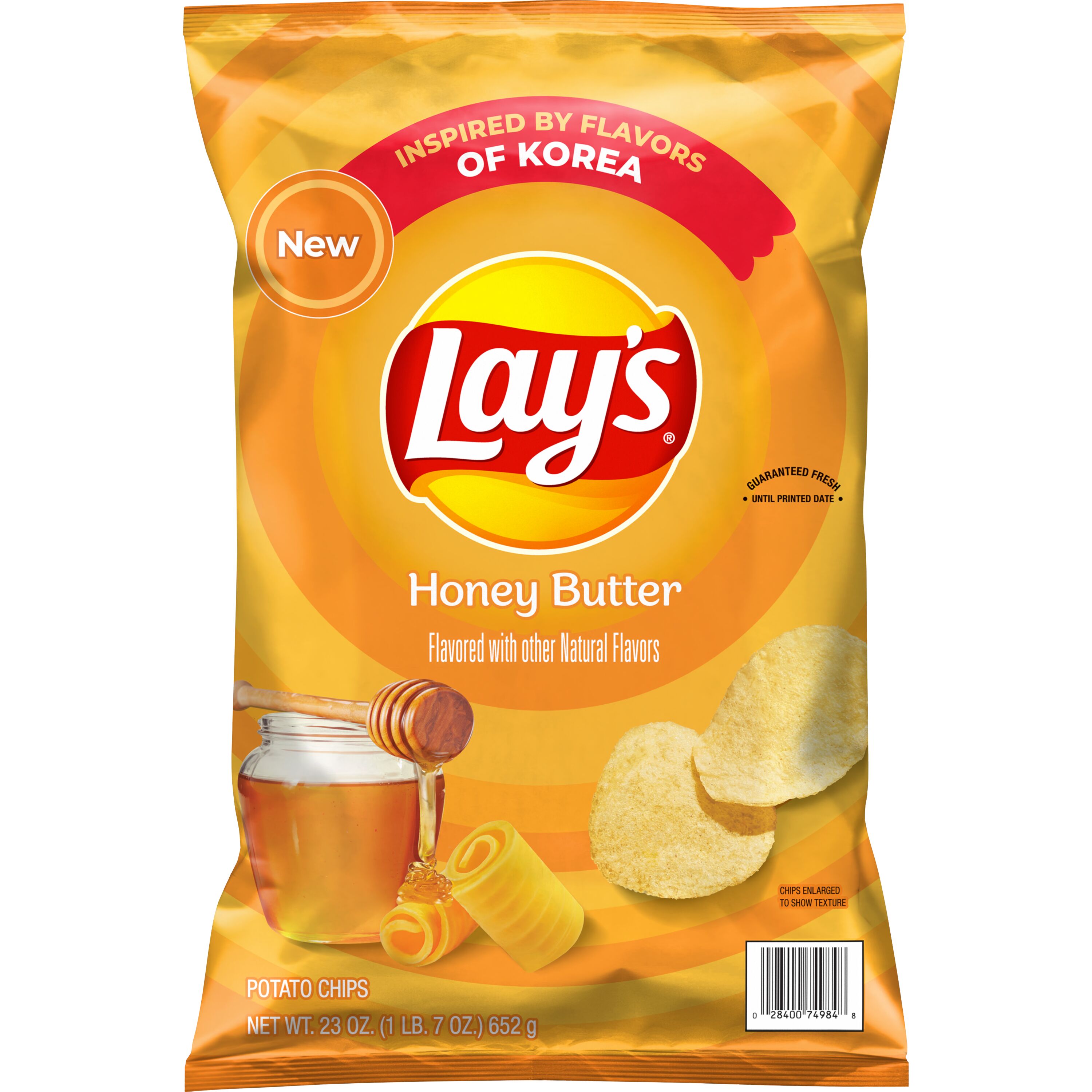 Lay's, Honey Butter Flavored, Potato Chips