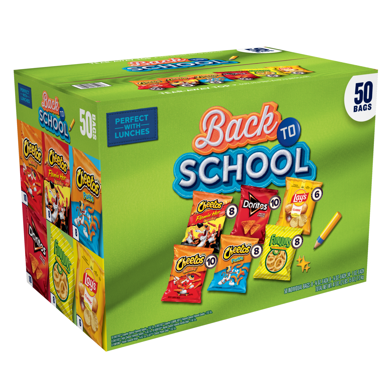 Frito-Lay, Back To Class Mix, Variety Pack