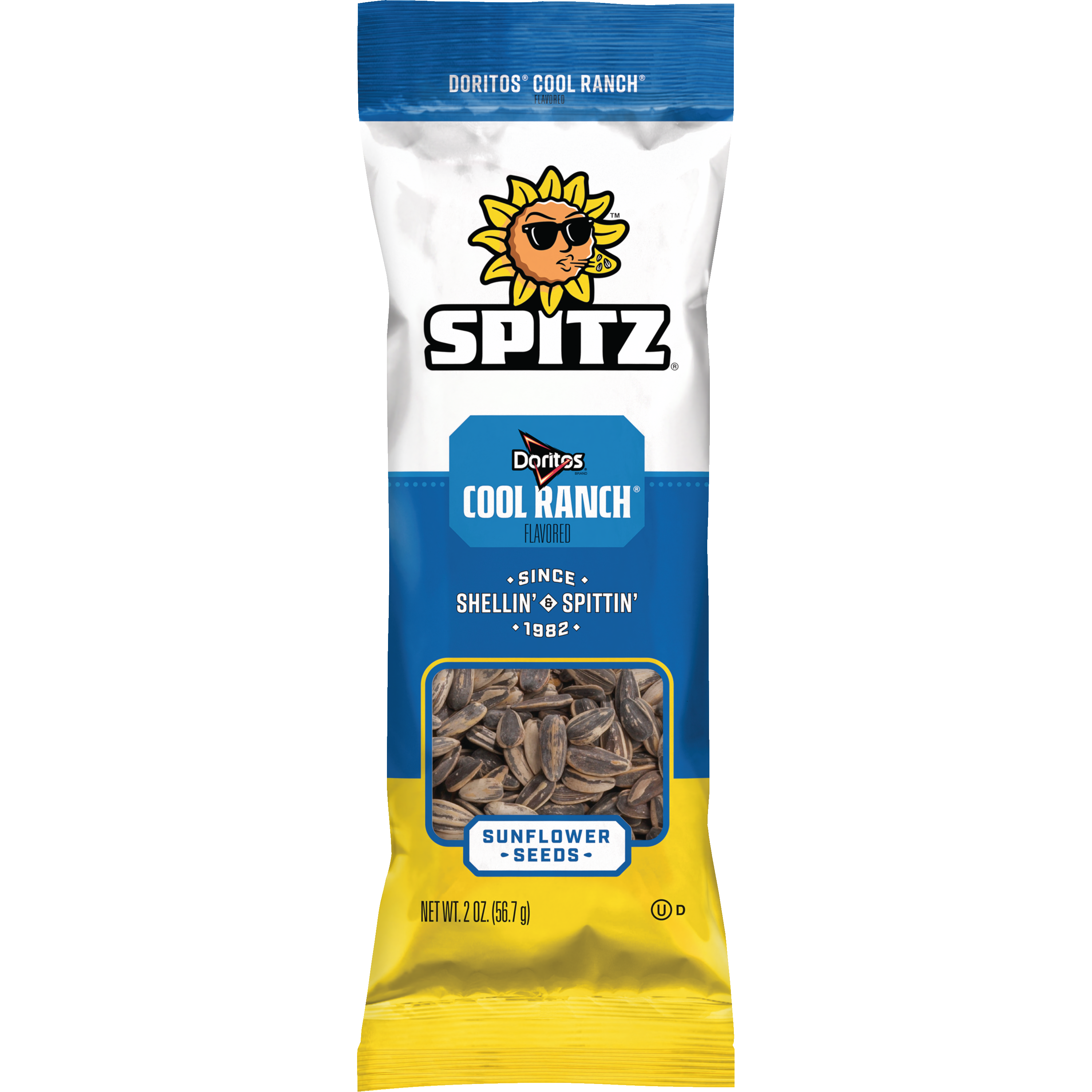 Spitz, Doritos Cool Ranch Flavored, Sunflower Seeds
