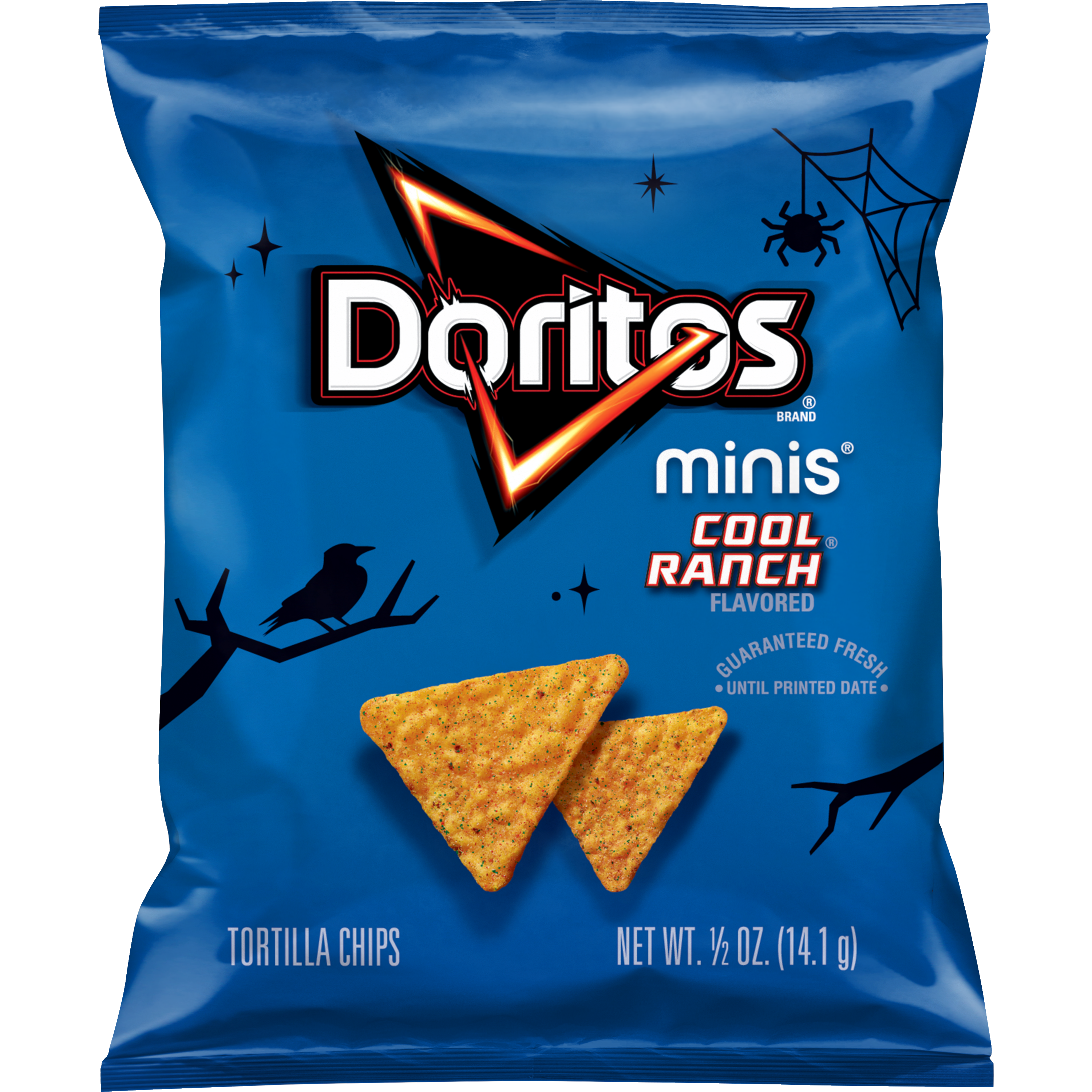 Doritos, Minis, Cool Ranch Flavored, Tortilla Chips