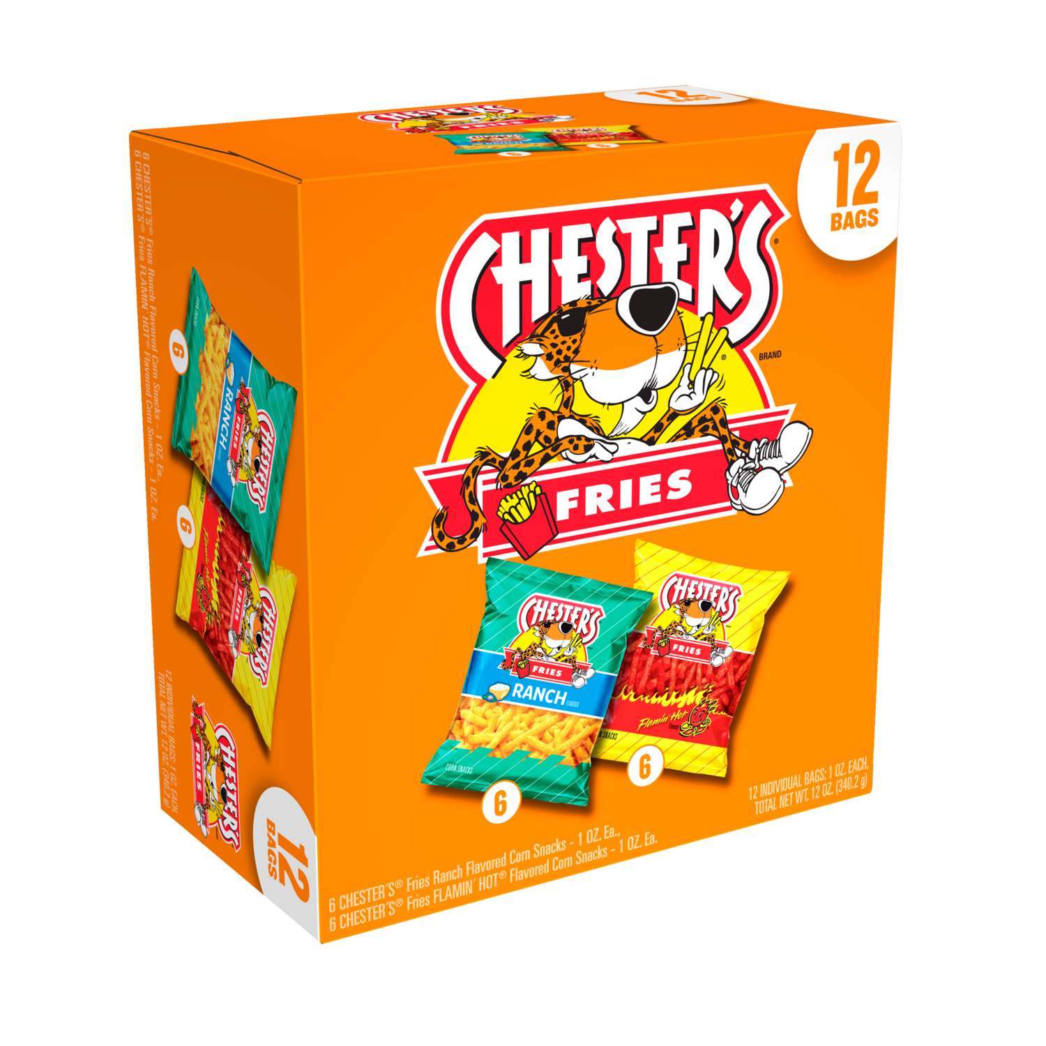 Chester's, Fries, Variety Pack