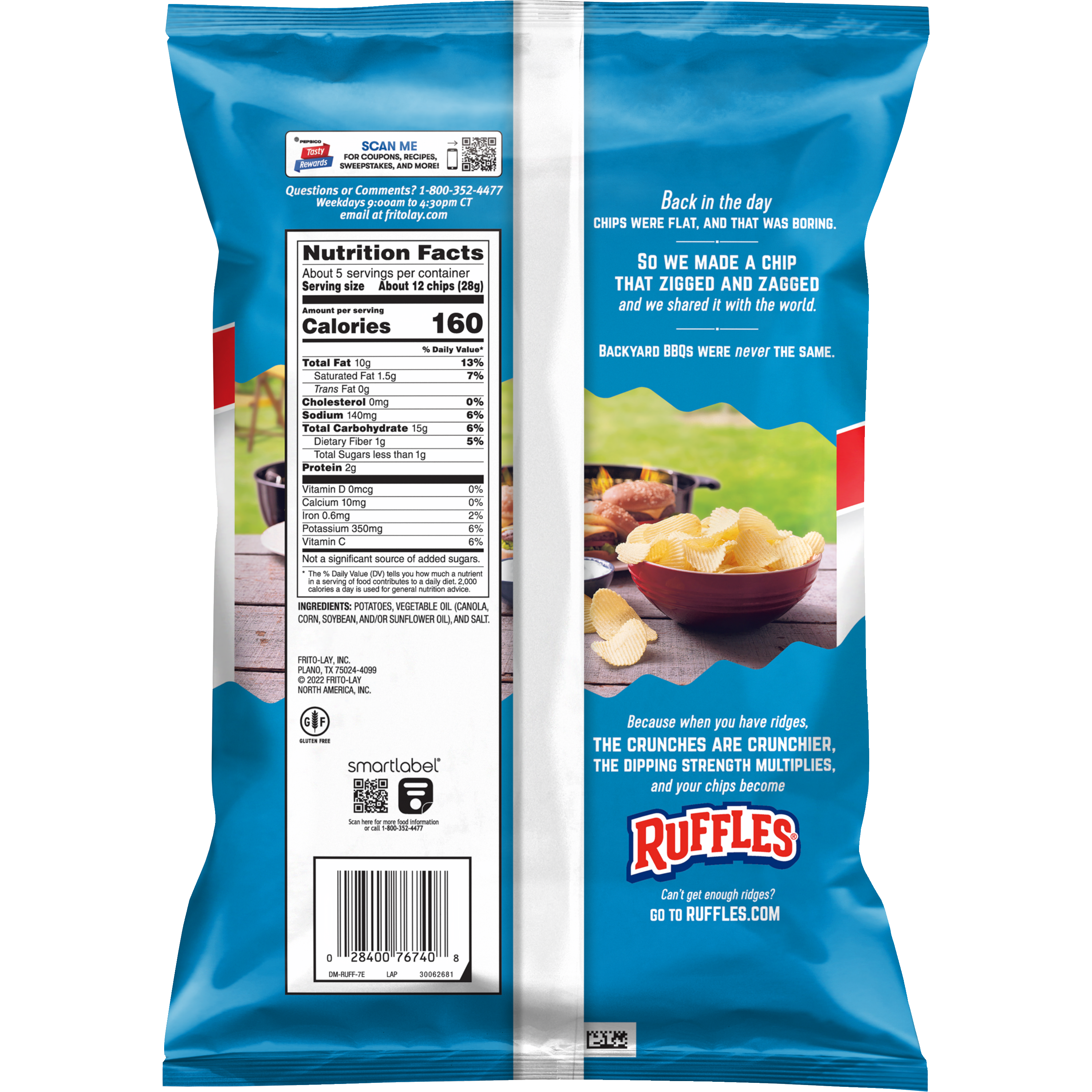 Ruffles, Original, Potato Chips thumbnail