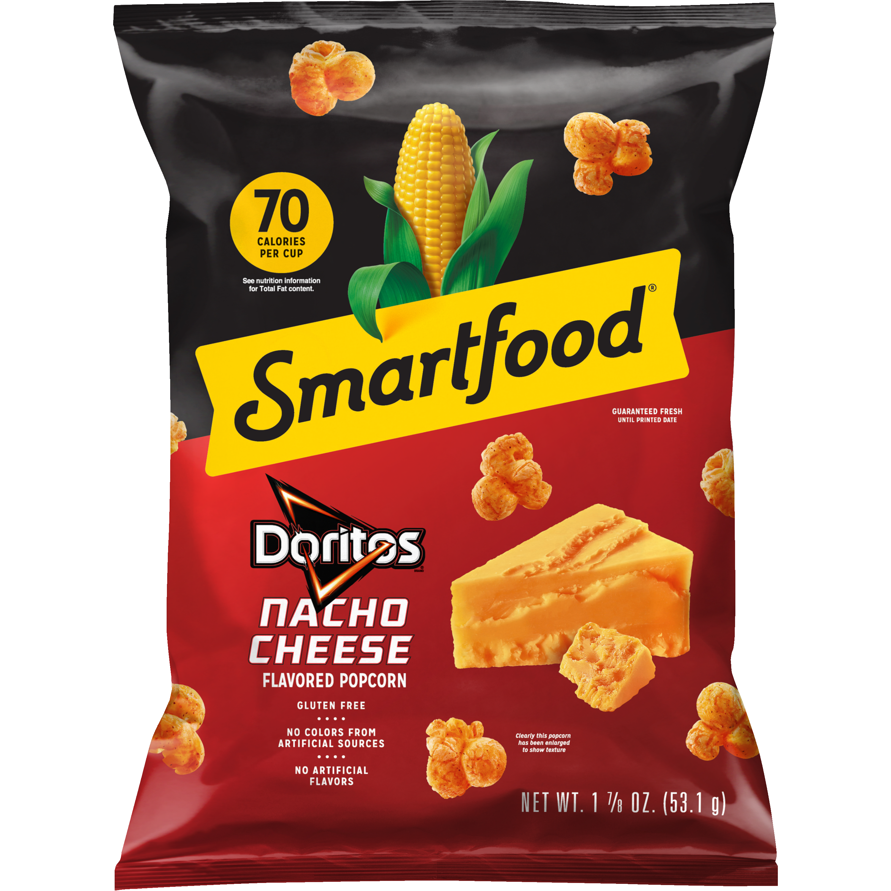 Smartfood, Doritos Nacho Cheese, Flavored Popcorn
